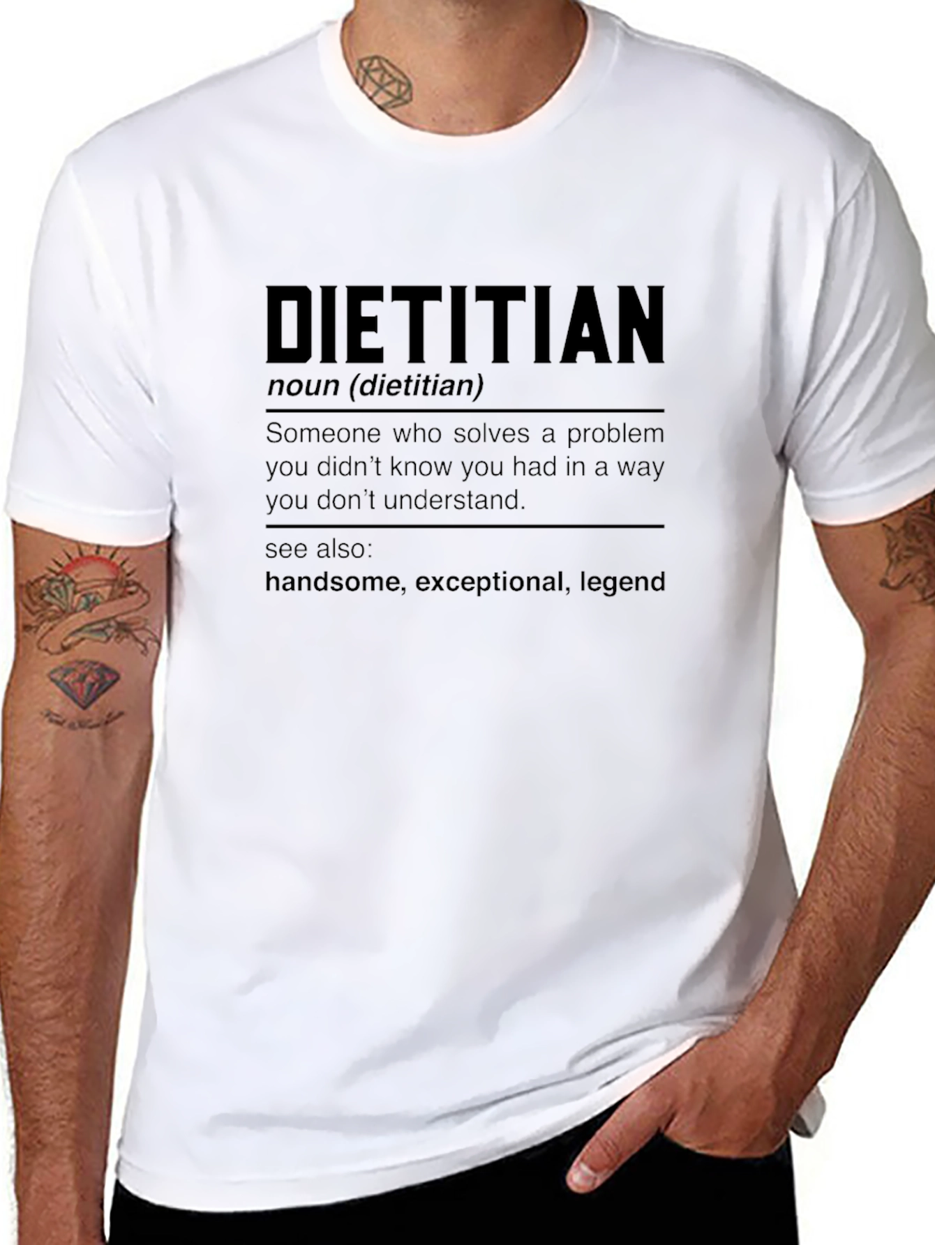 Dietitian Definition Graphic T-Shirt