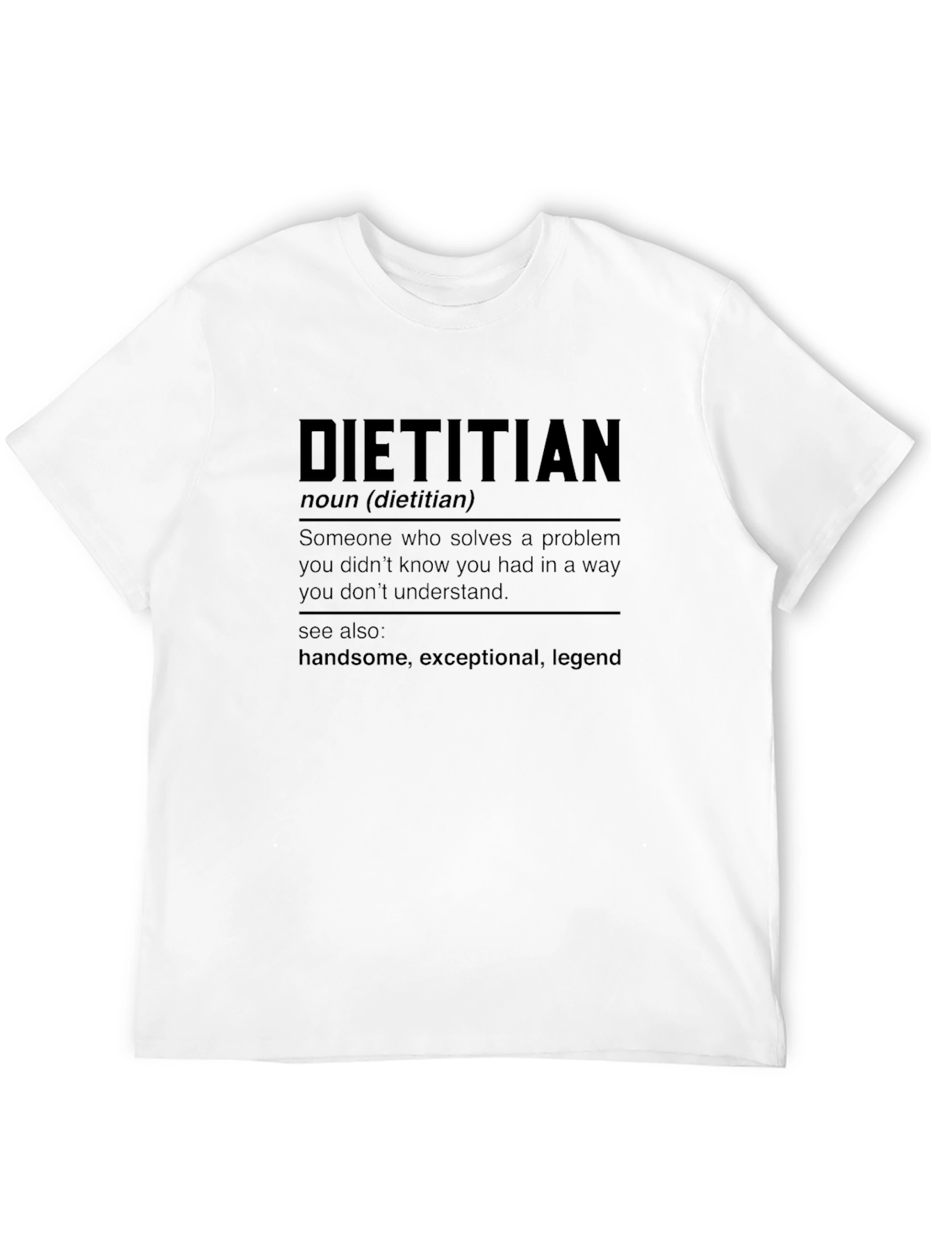 Dietitian Definition Graphic T-Shirt