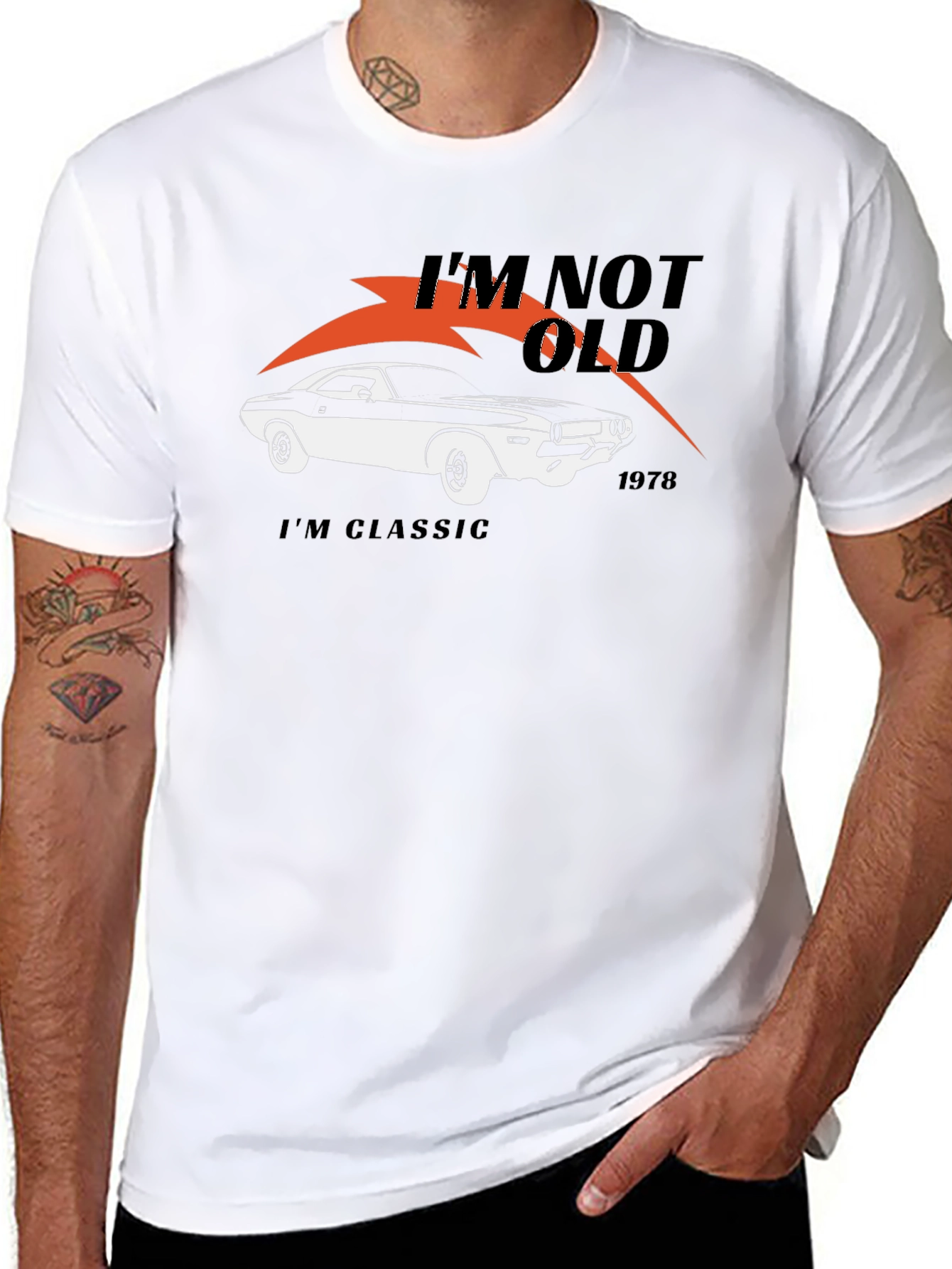 Im Not Old Im Classic 1978 Car T-Shirt