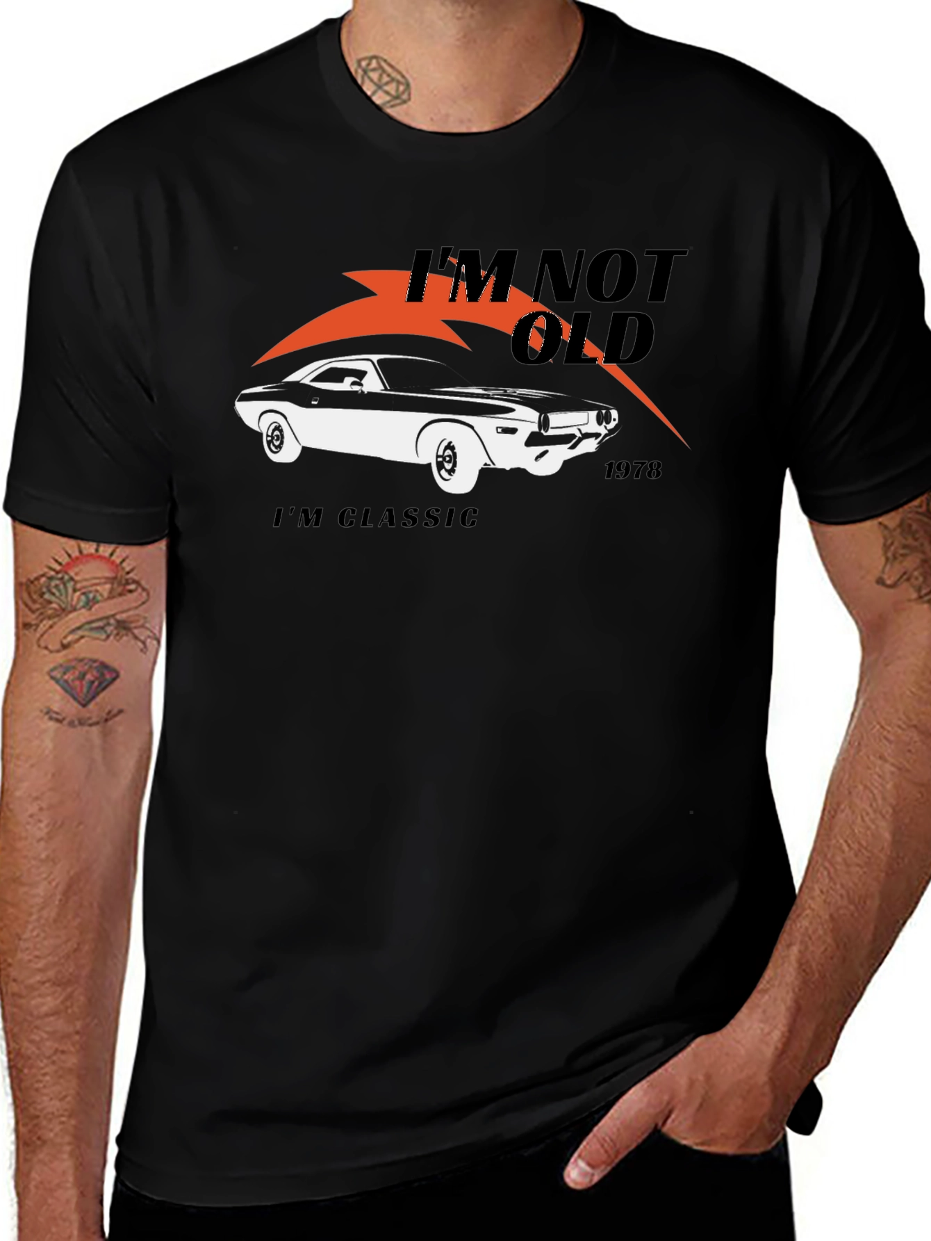 Im Not Old Im Classic 1978 Car T-Shirt