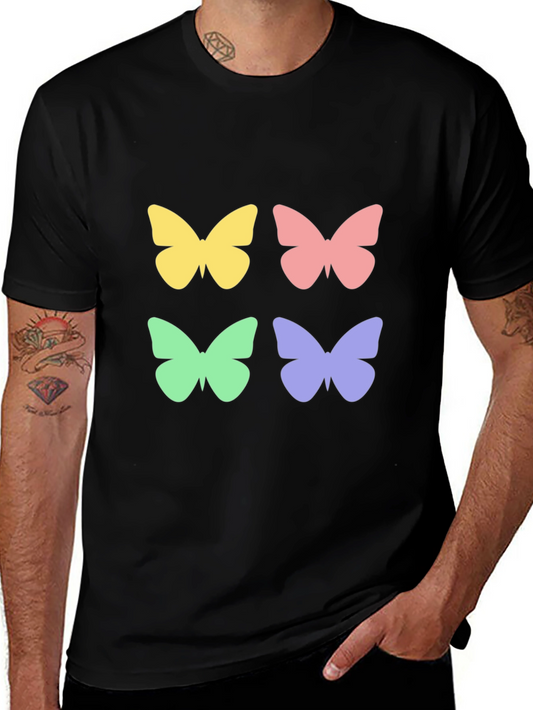 Butterfly Graphic Tee - Stylish Casual Wear