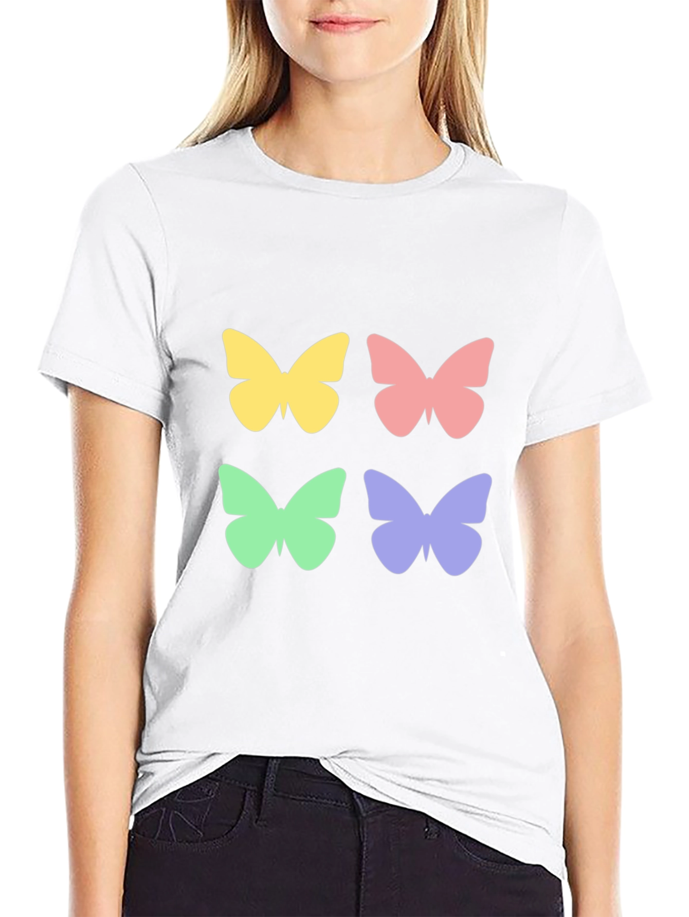 Butterfly Graphic Tee - Stylish Casual Wear