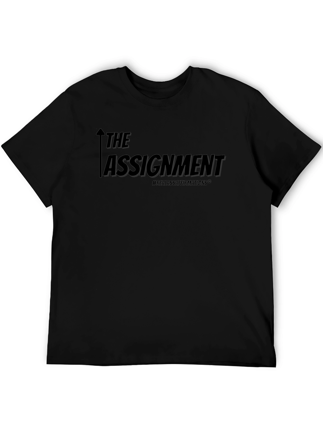 The Assignment Graphic Tee - Black