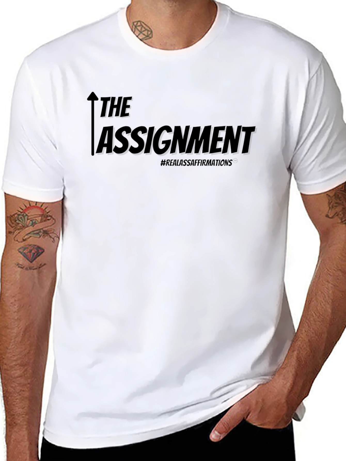 The Assignment Graphic Tee - Black