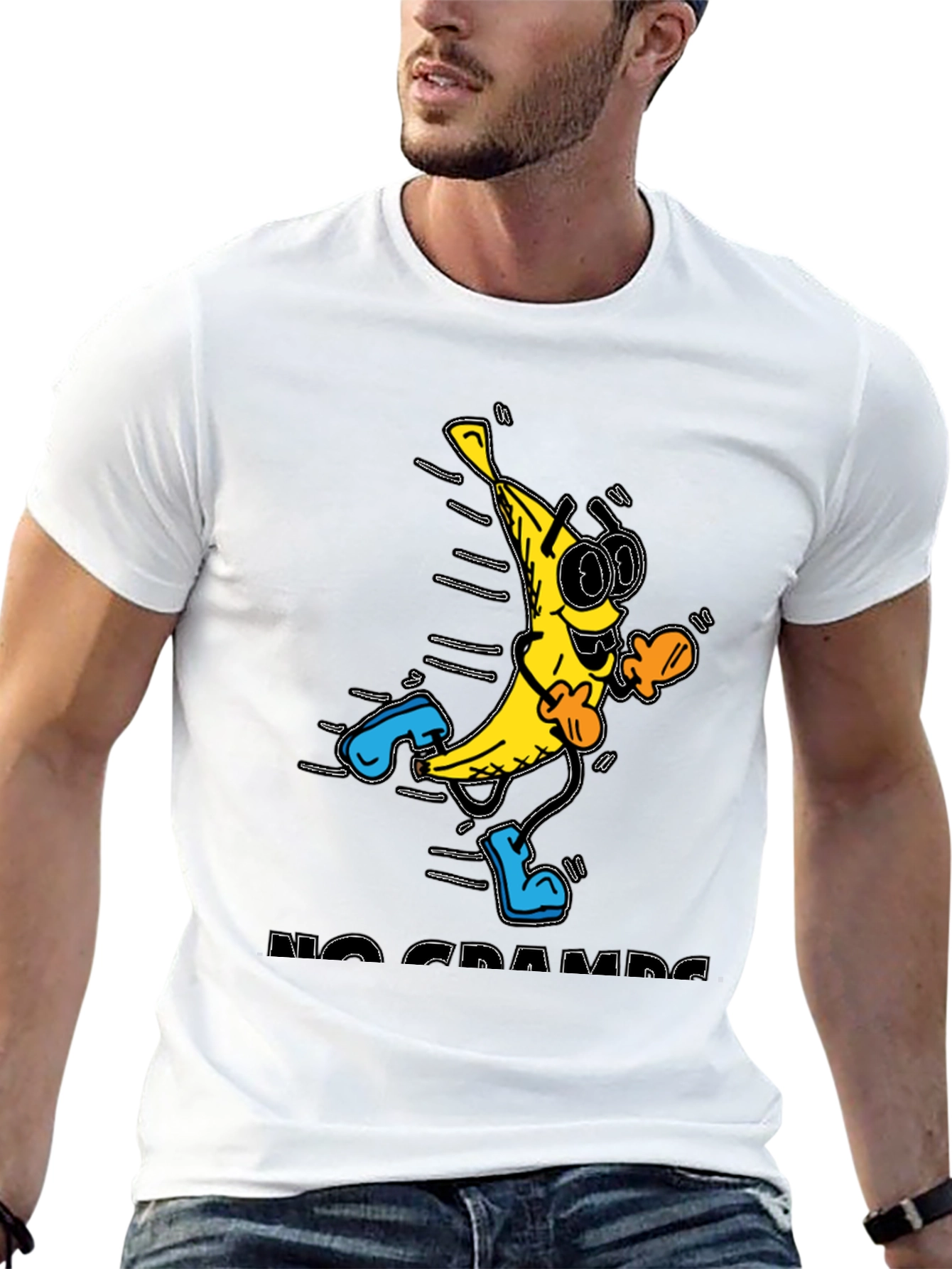 Cool Banana Graphic Tee - Black T-Shirt