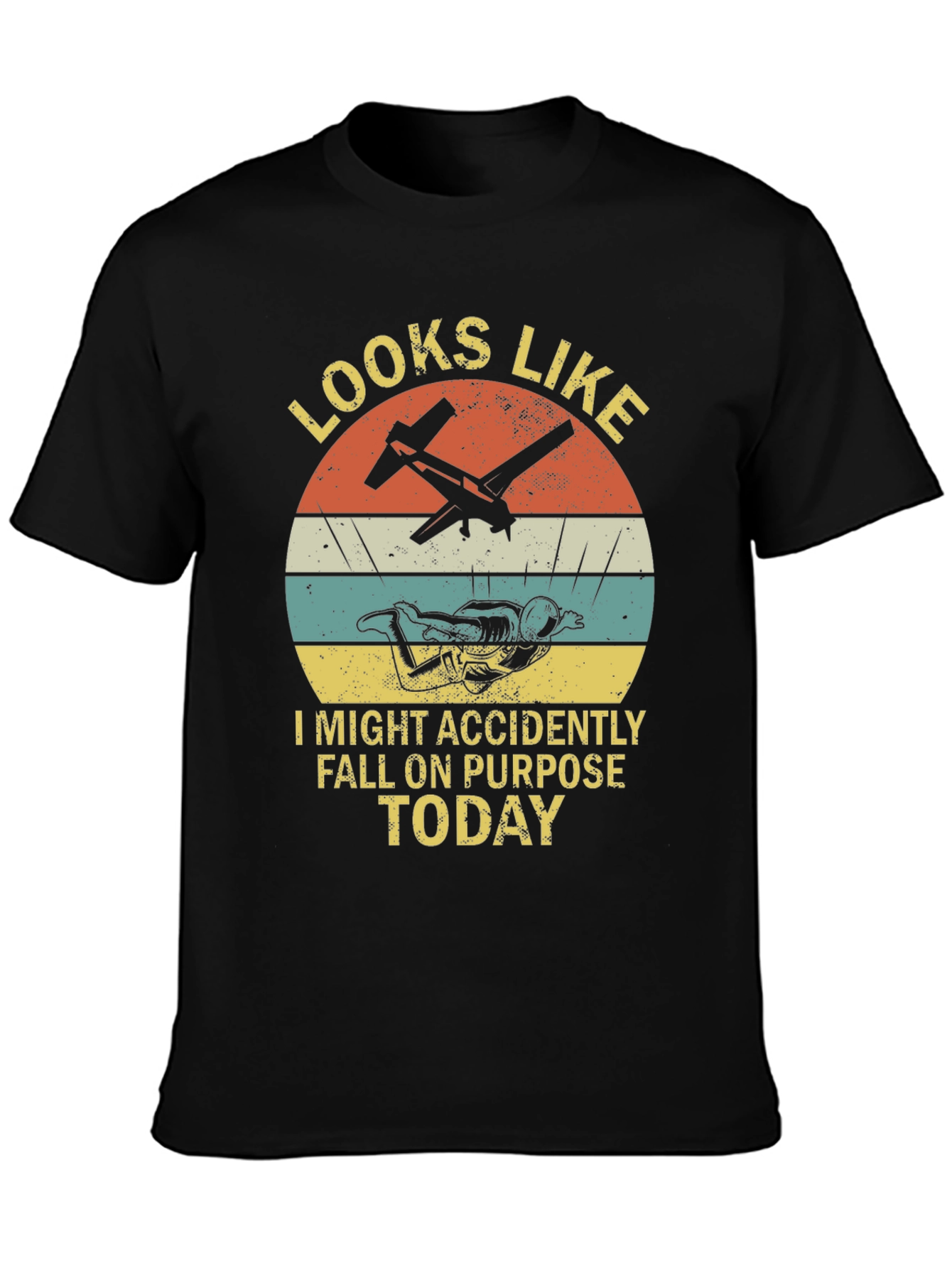 Skydiving T-Shirt - Fall On Purpose