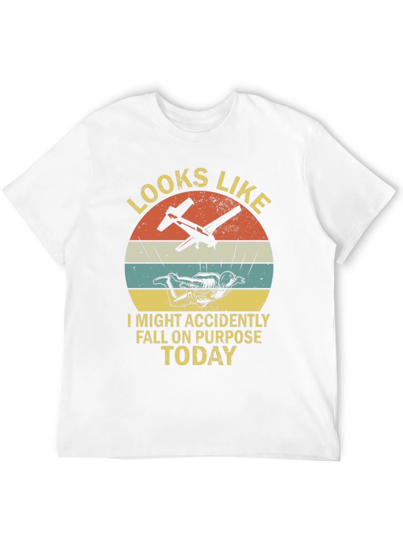 Skydiving T-Shirt - Fall On Purpose
