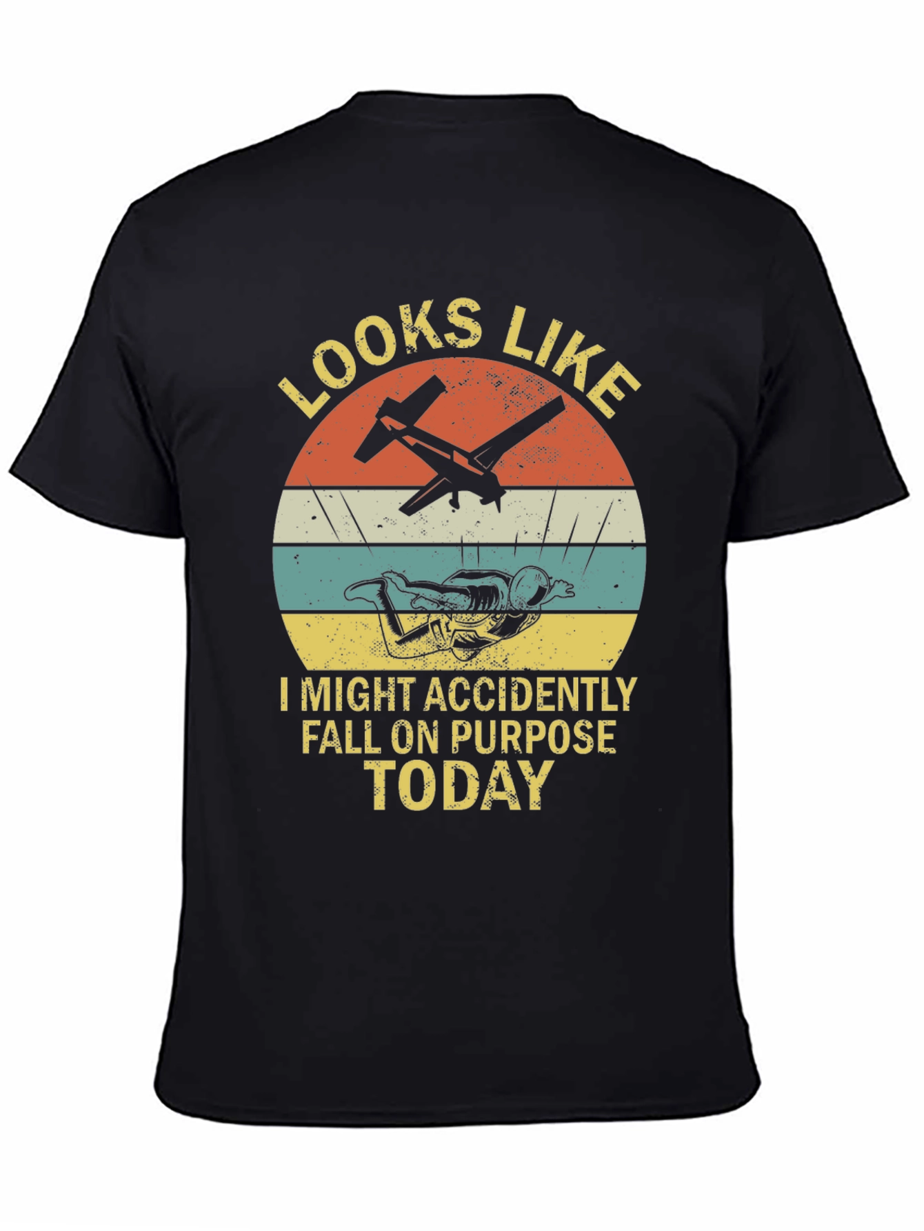 Skydiving T-Shirt - Fall On Purpose