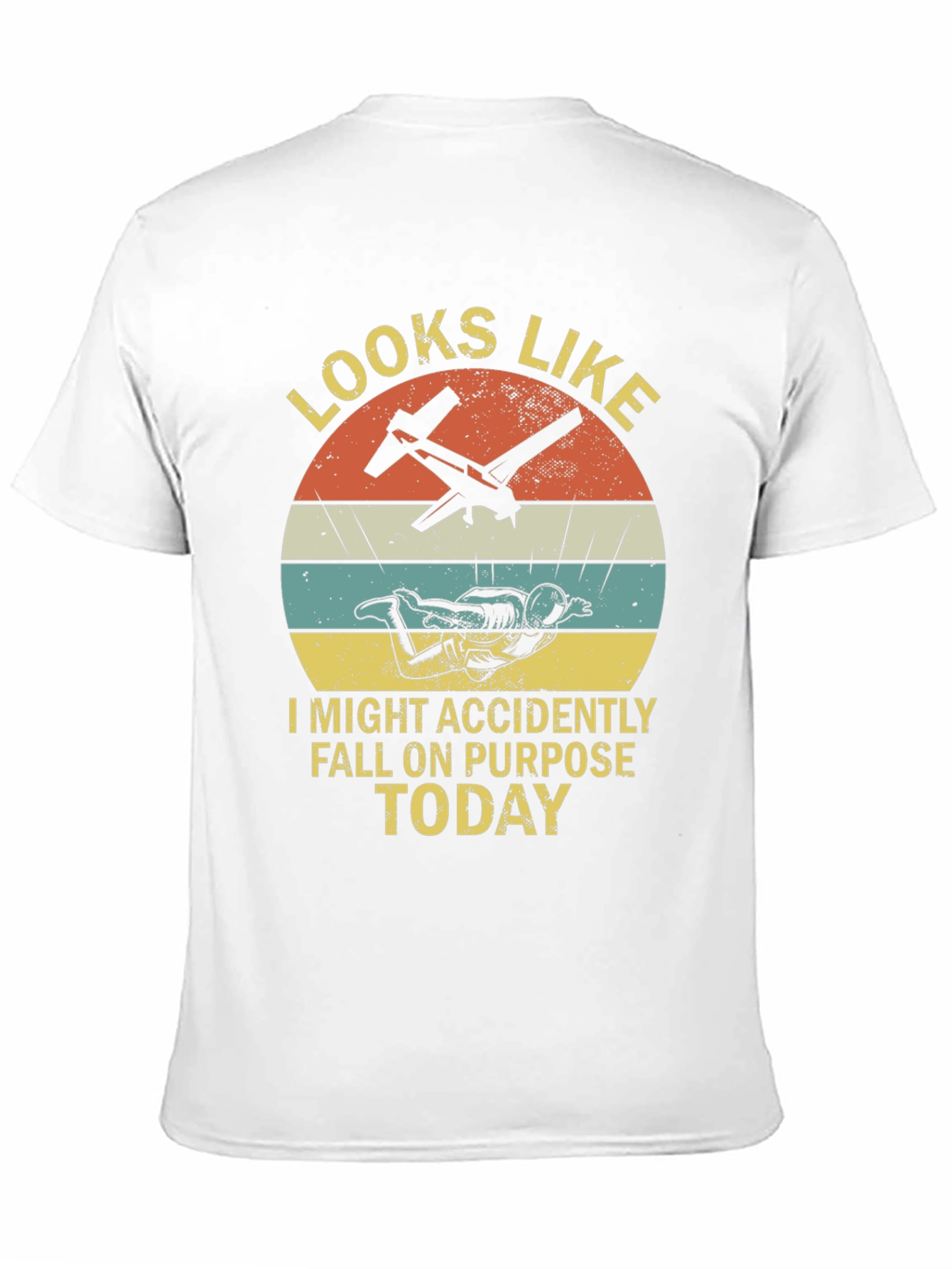 Skydiving T-Shirt - Fall On Purpose