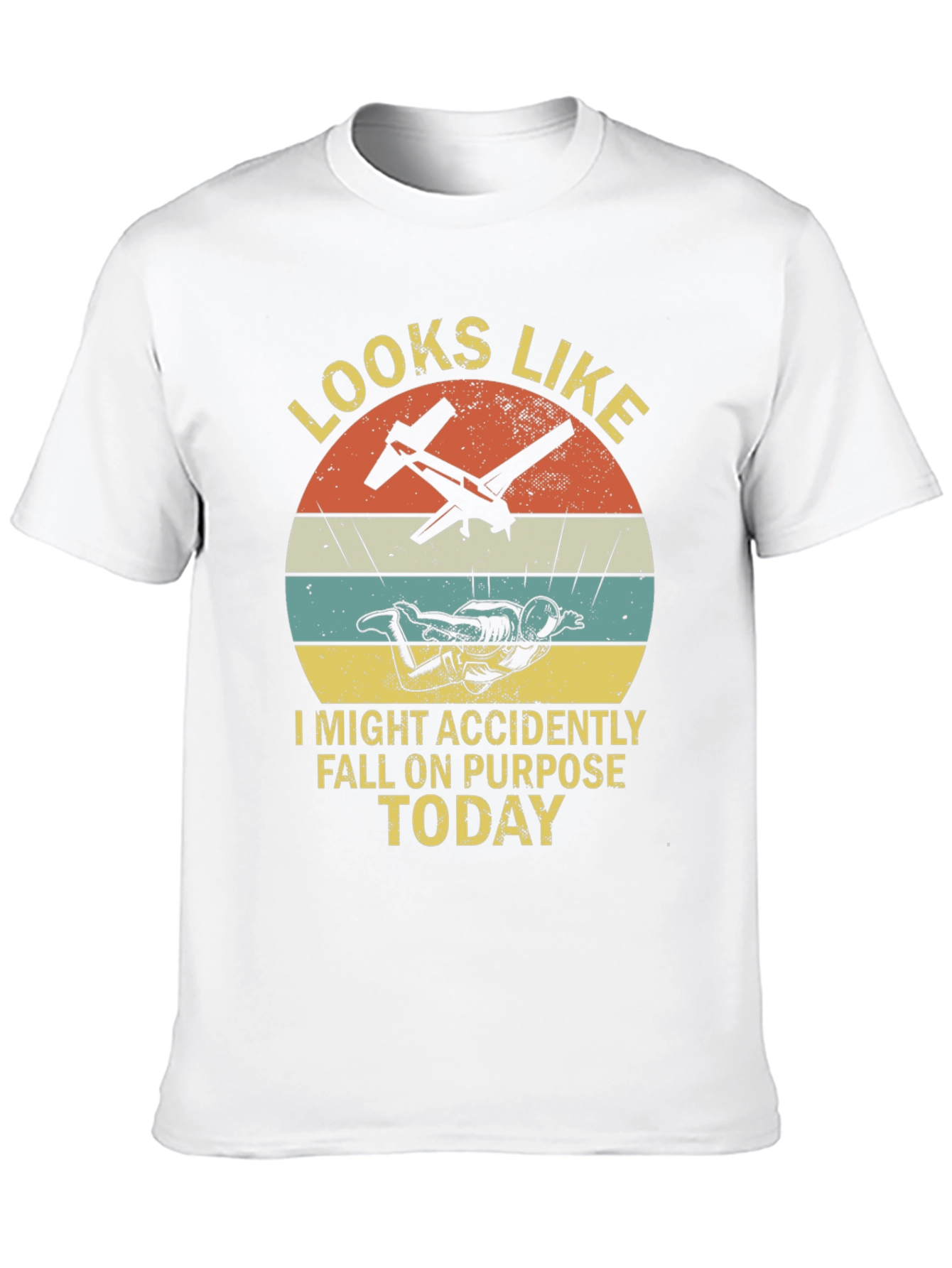 Skydiving T-Shirt - Fall On Purpose