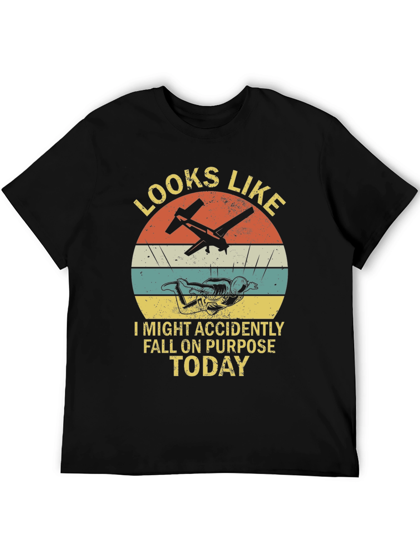 Skydiving T-Shirt - Fall On Purpose