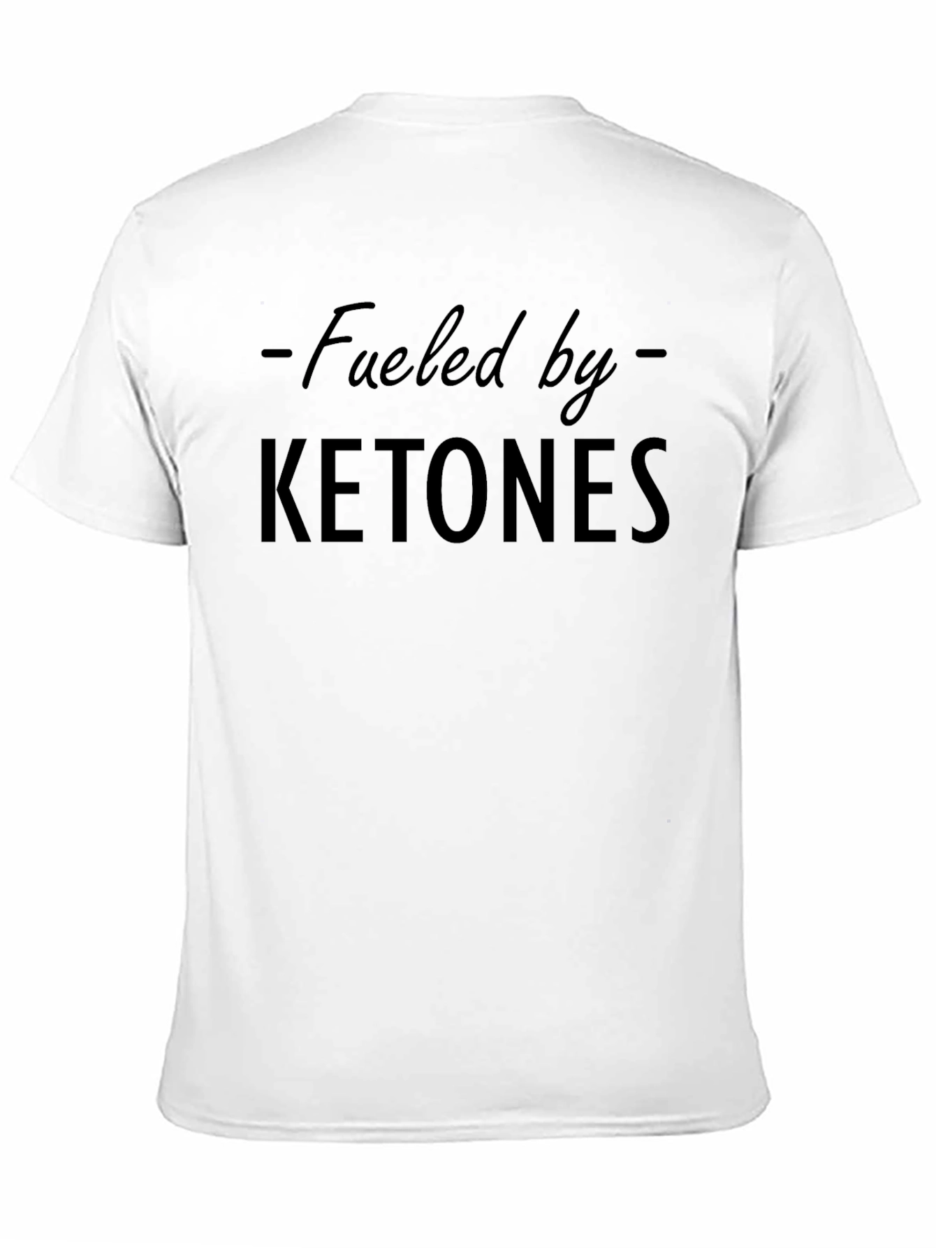 Fueled by Ketones Black Graphic Tee