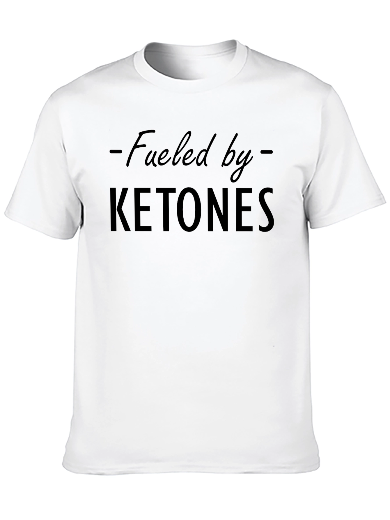 Fueled by Ketones Black Graphic Tee