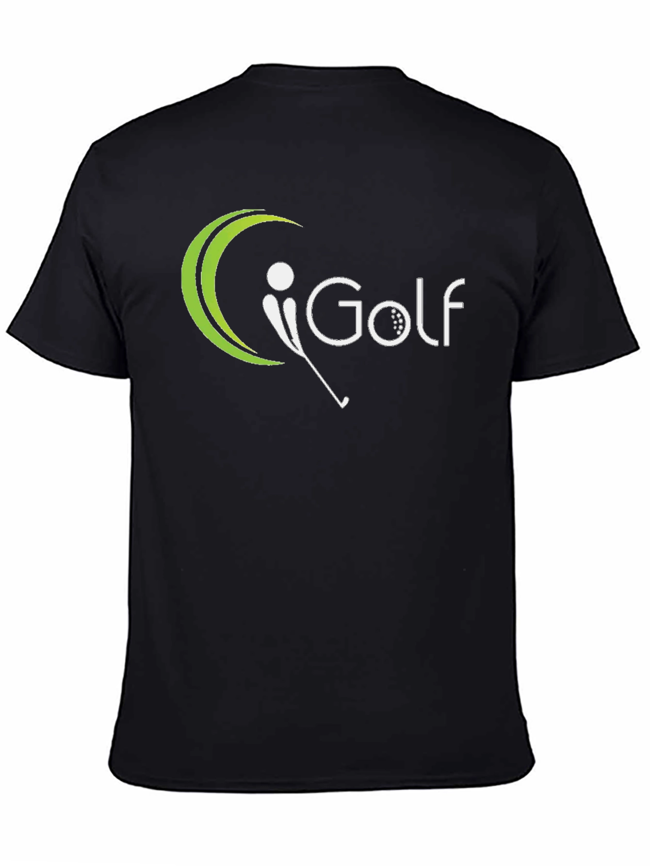 Mens Black iGolf Graphic Tee
