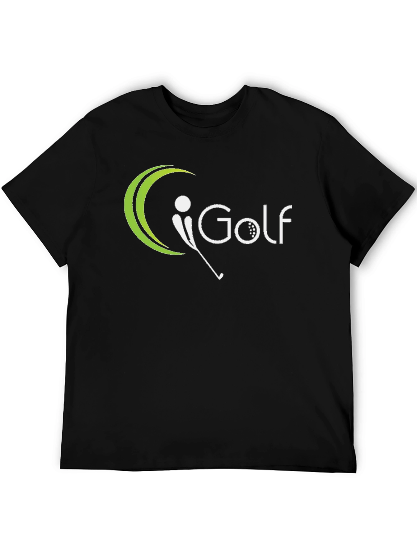 Mens Black iGolf Graphic Tee