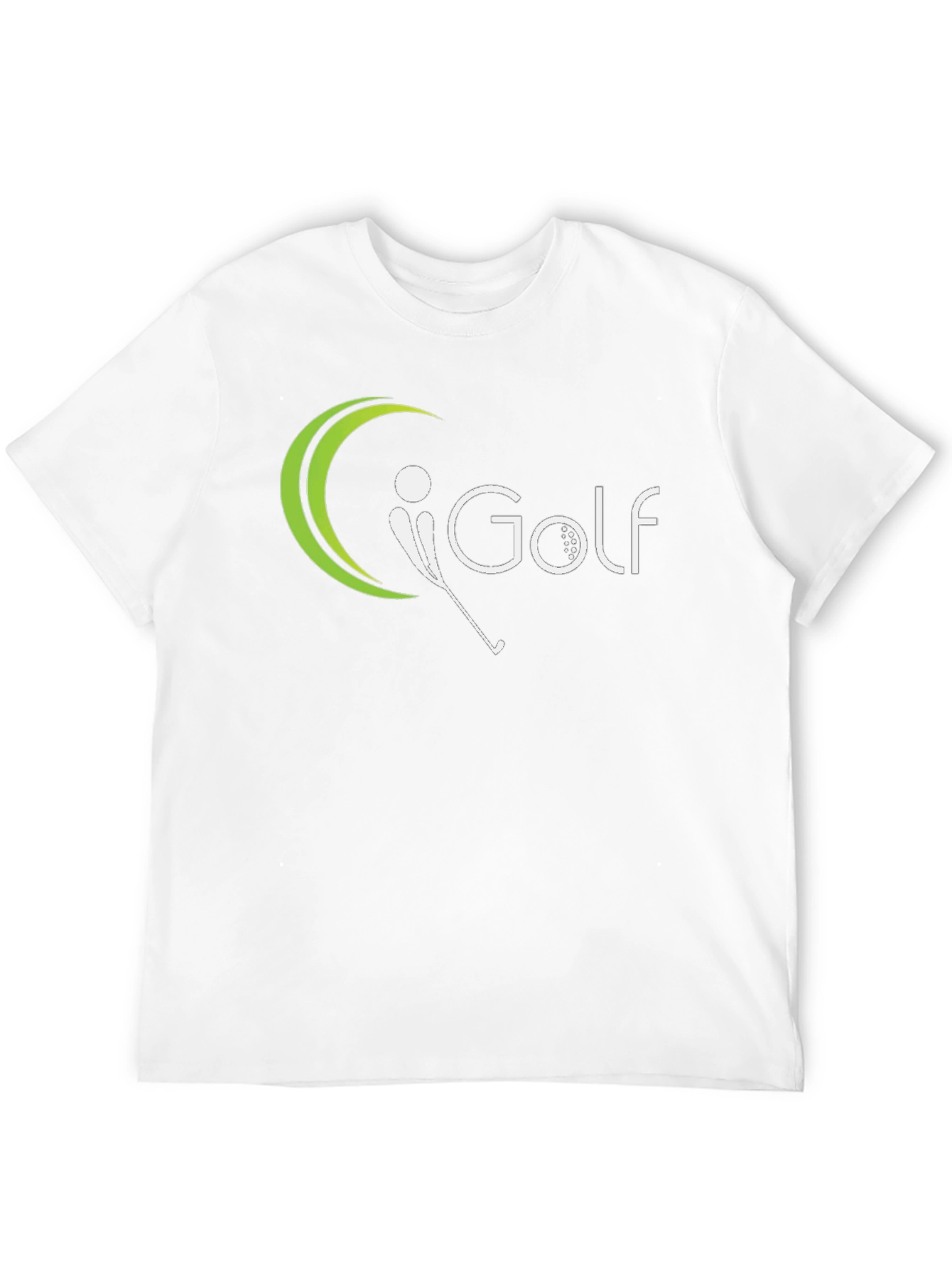 Mens Black iGolf Graphic Tee