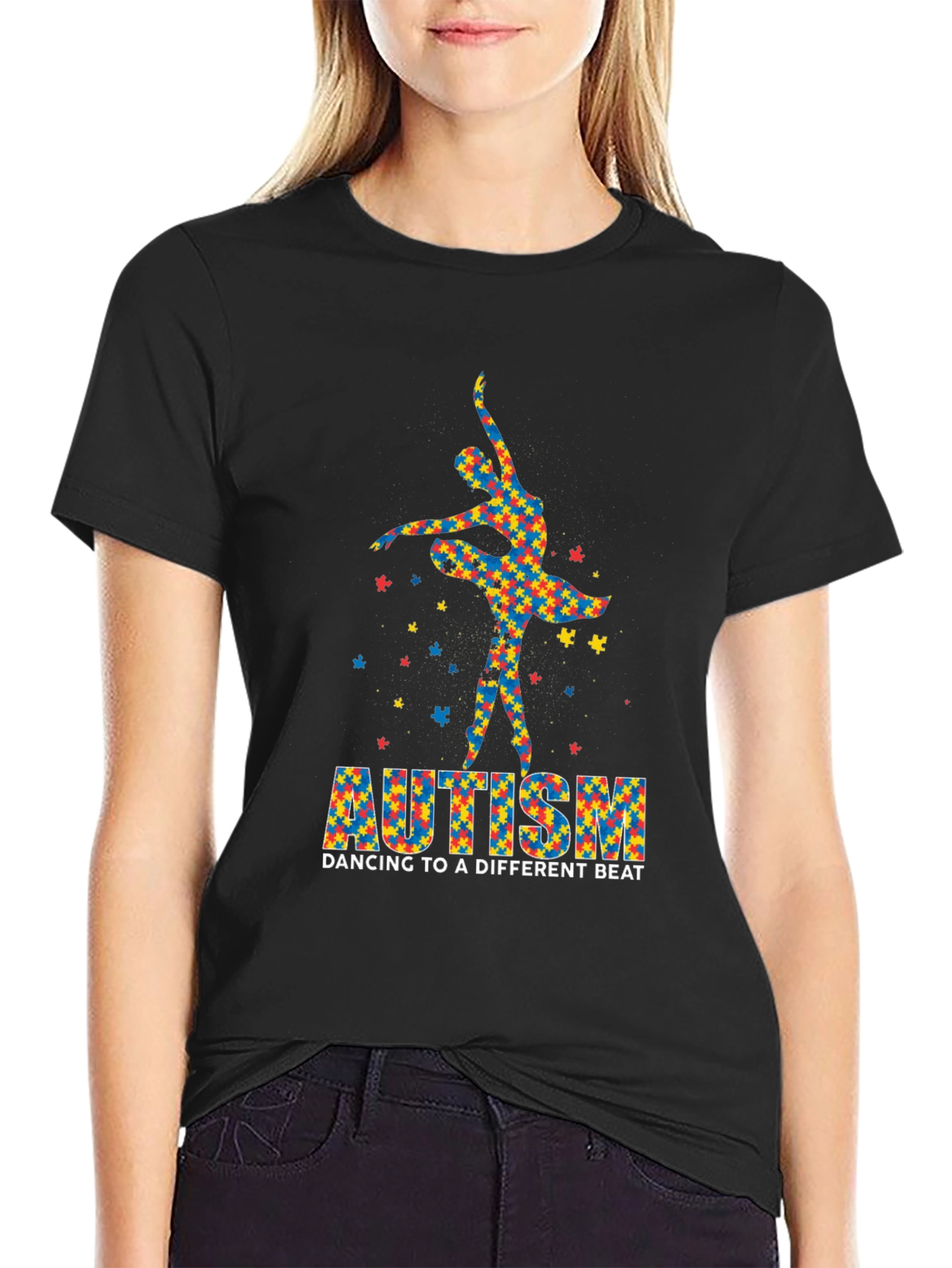Autism Awareness Dancer T-Shirt: Dancing to a Different Beat