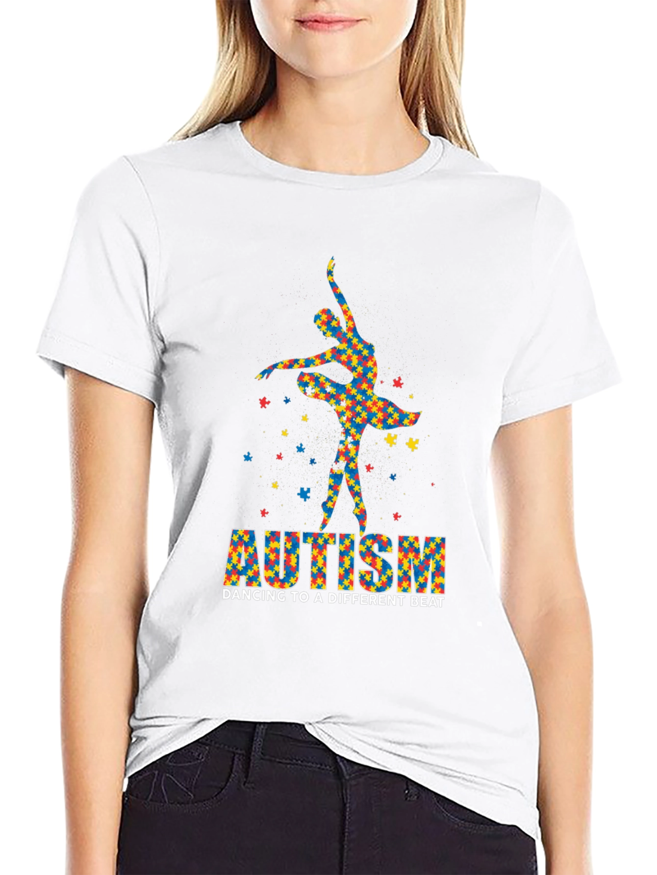 Autism Awareness Dancer T-Shirt: Dancing to a Different Beat