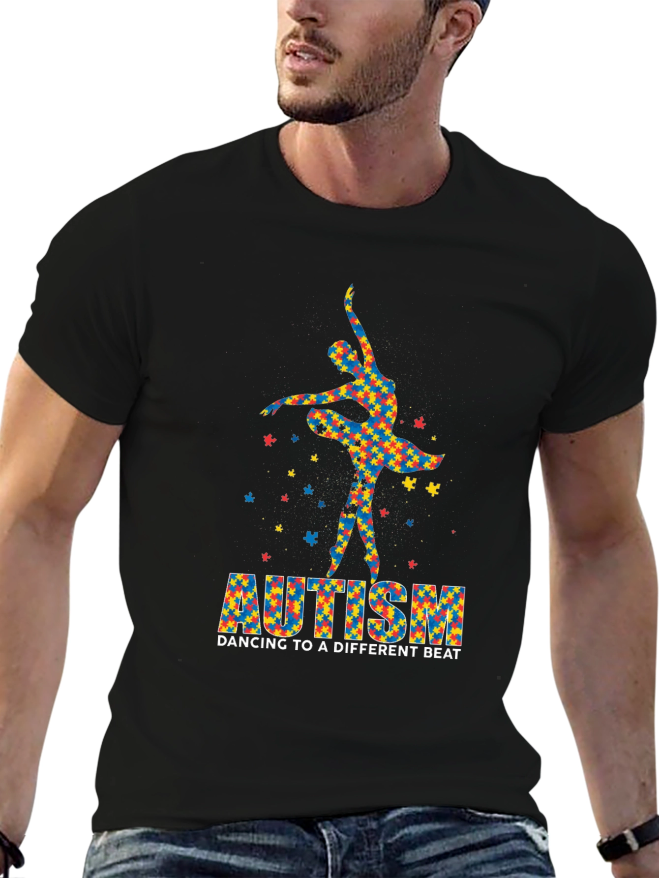 Autism Awareness Dancer T-Shirt: Dancing to a Different Beat