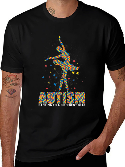 Autism Awareness Dancer T-Shirt: Dancing to a Different Beat