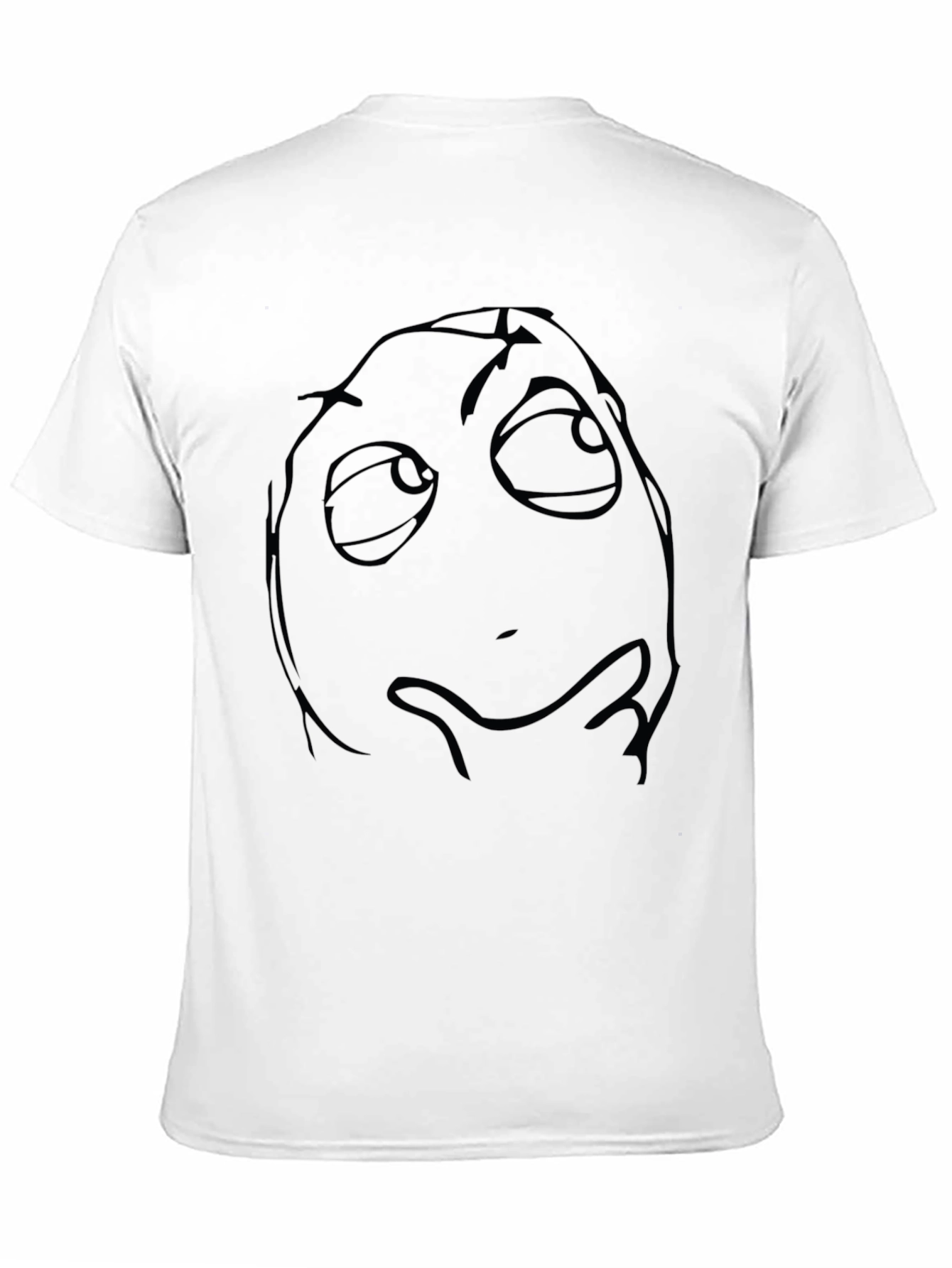 Black T-Shirt with Internet Meme Design