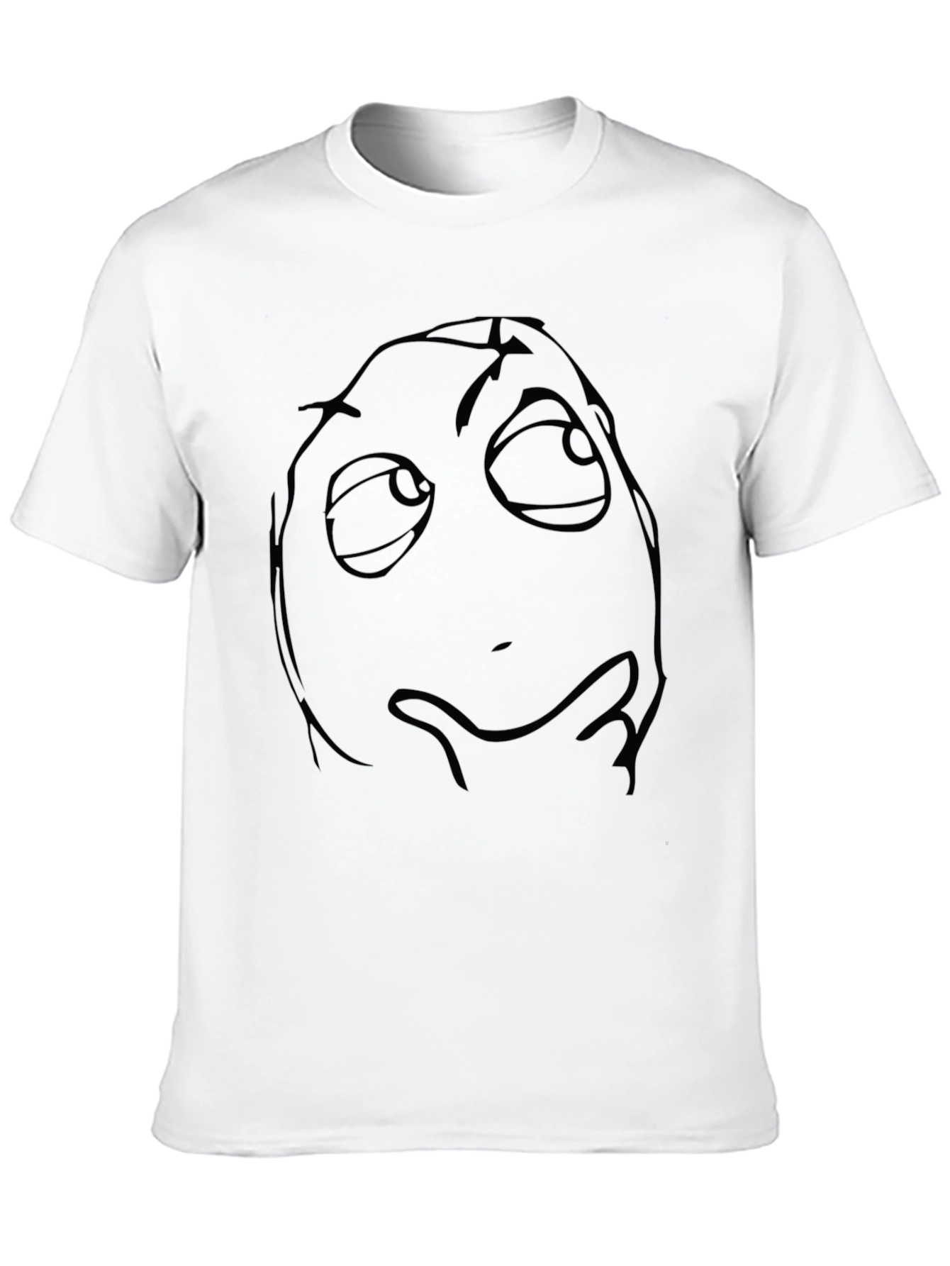 Black T-Shirt with Internet Meme Design