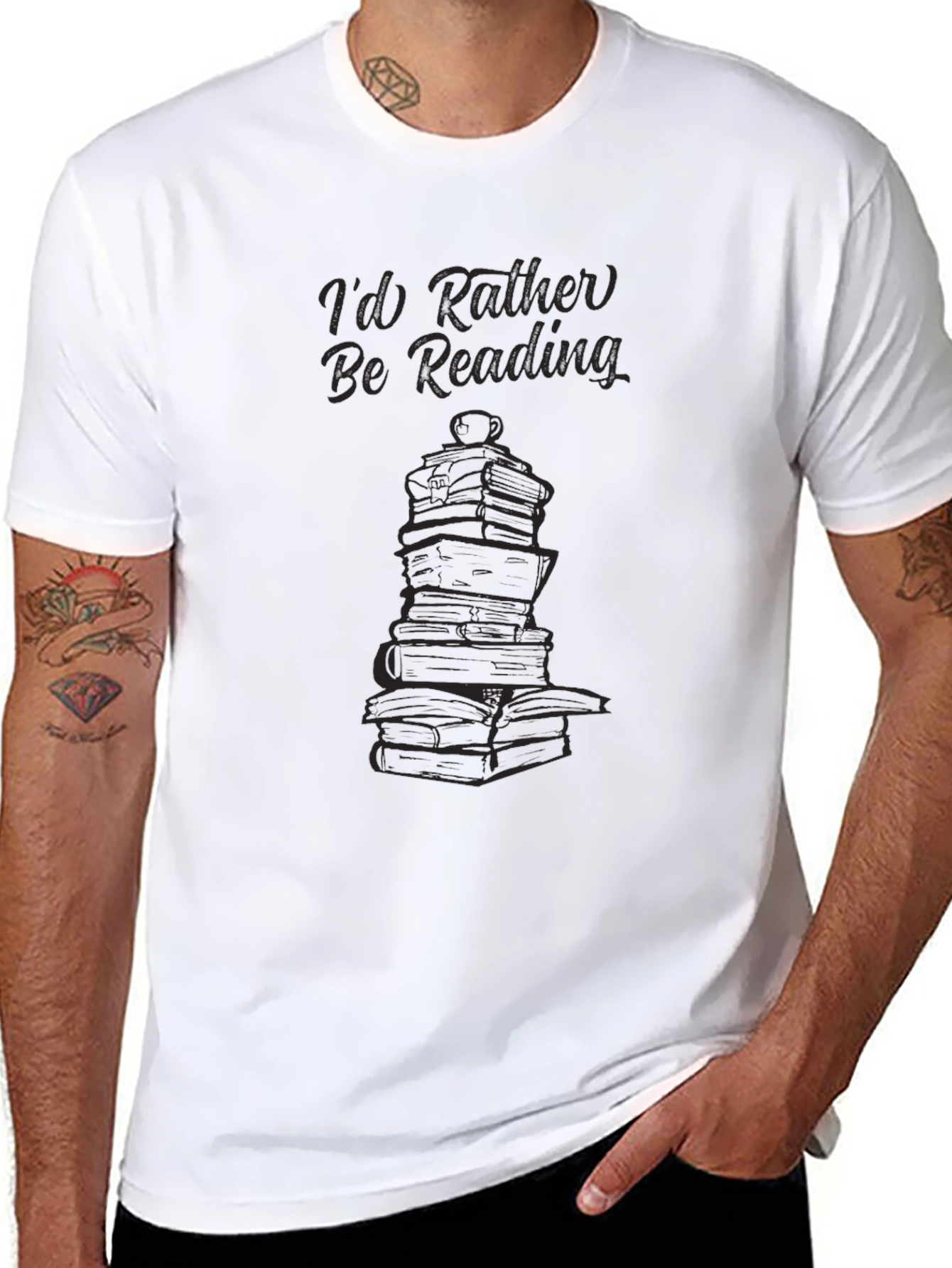 Id Rather Be Reading T-Shirt