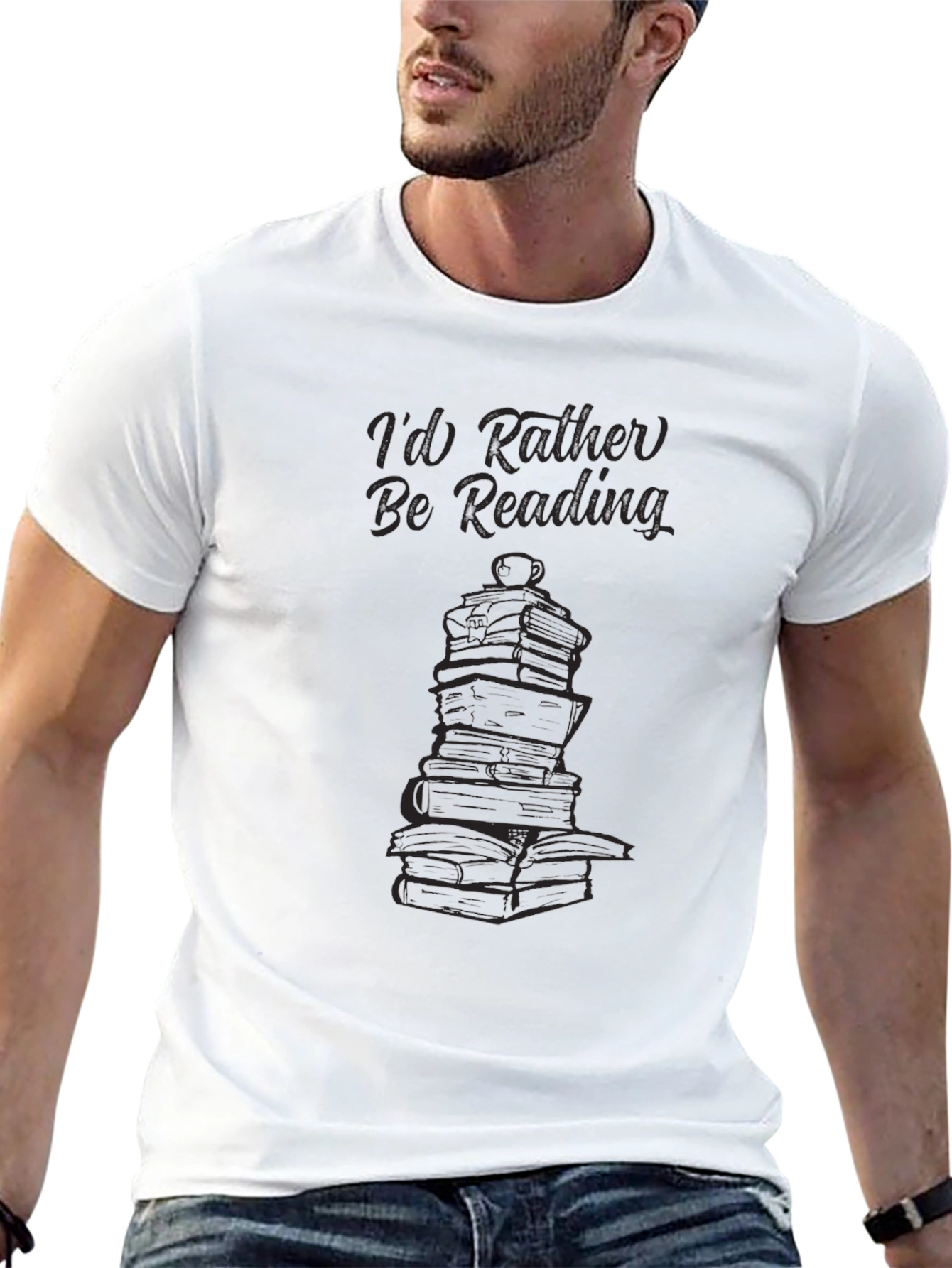 Id Rather Be Reading T-Shirt