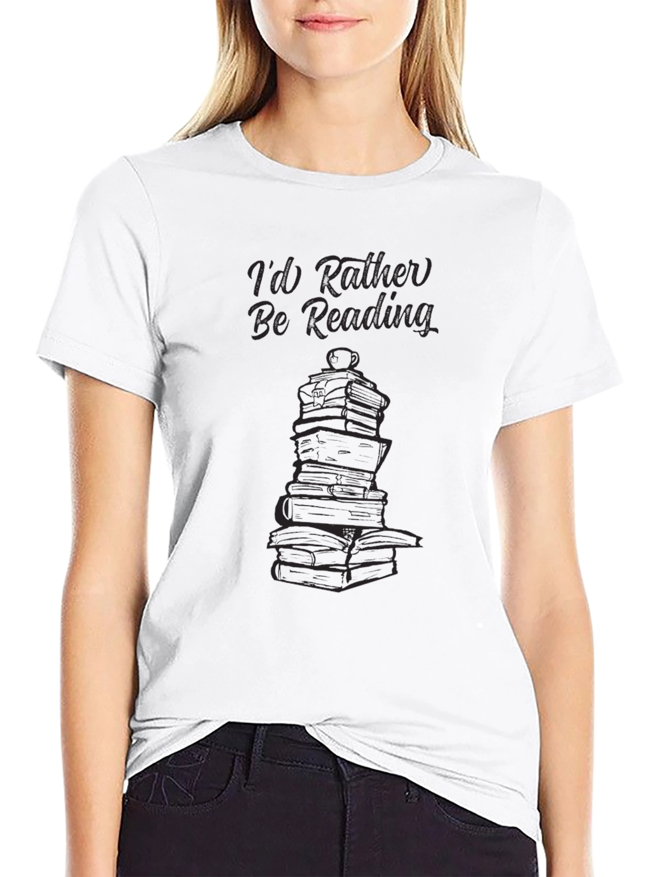 Id Rather Be Reading T-Shirt