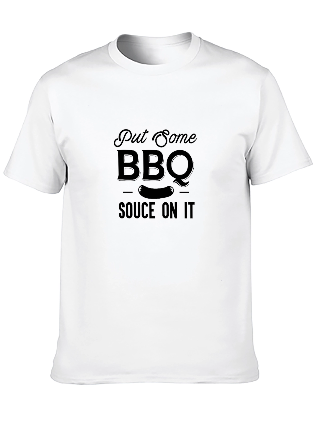 BBQ Sauce On It Graphic T-Shirt