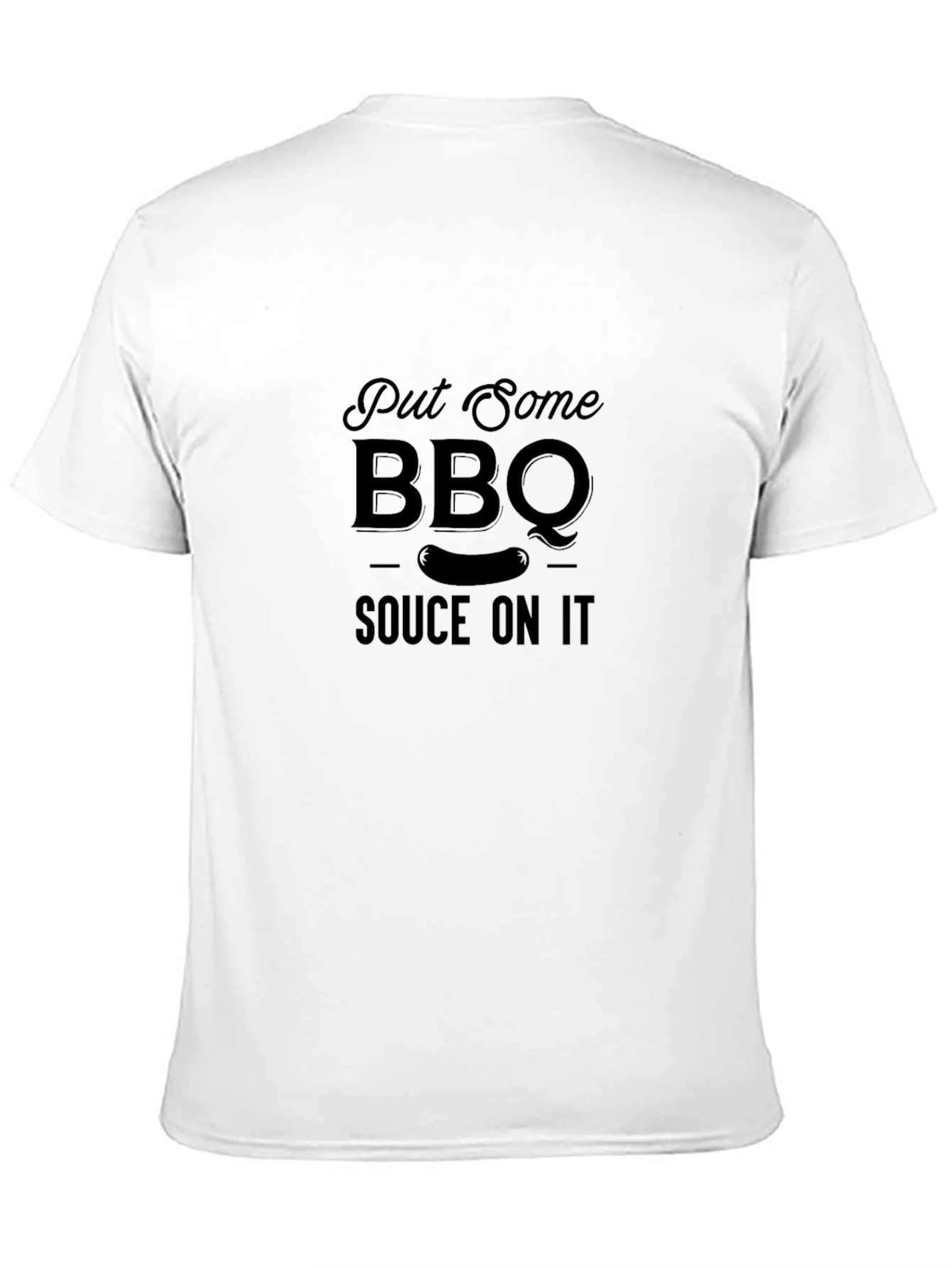BBQ Sauce On It Graphic T-Shirt