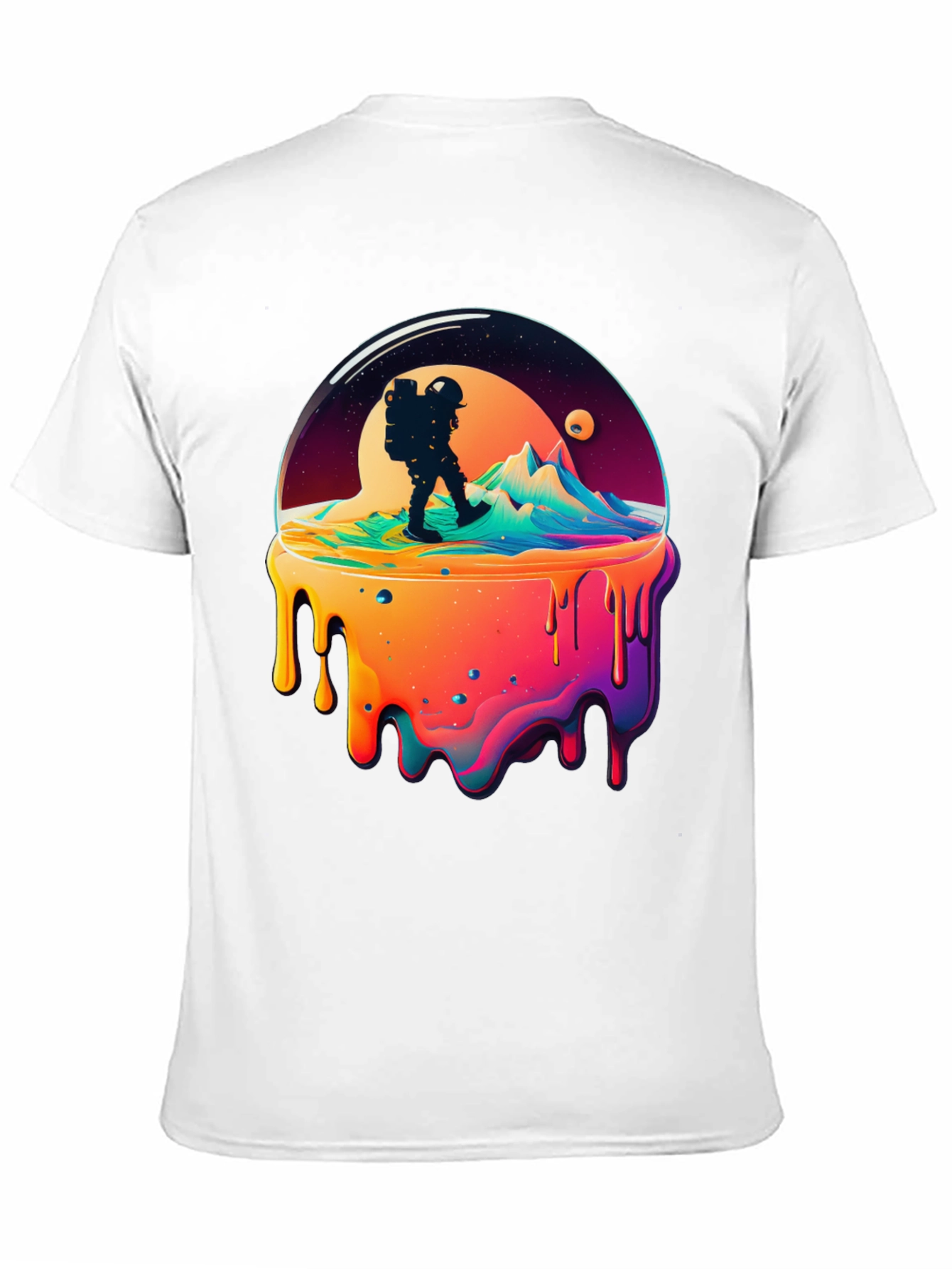 Astronaut Planet T-Shirt