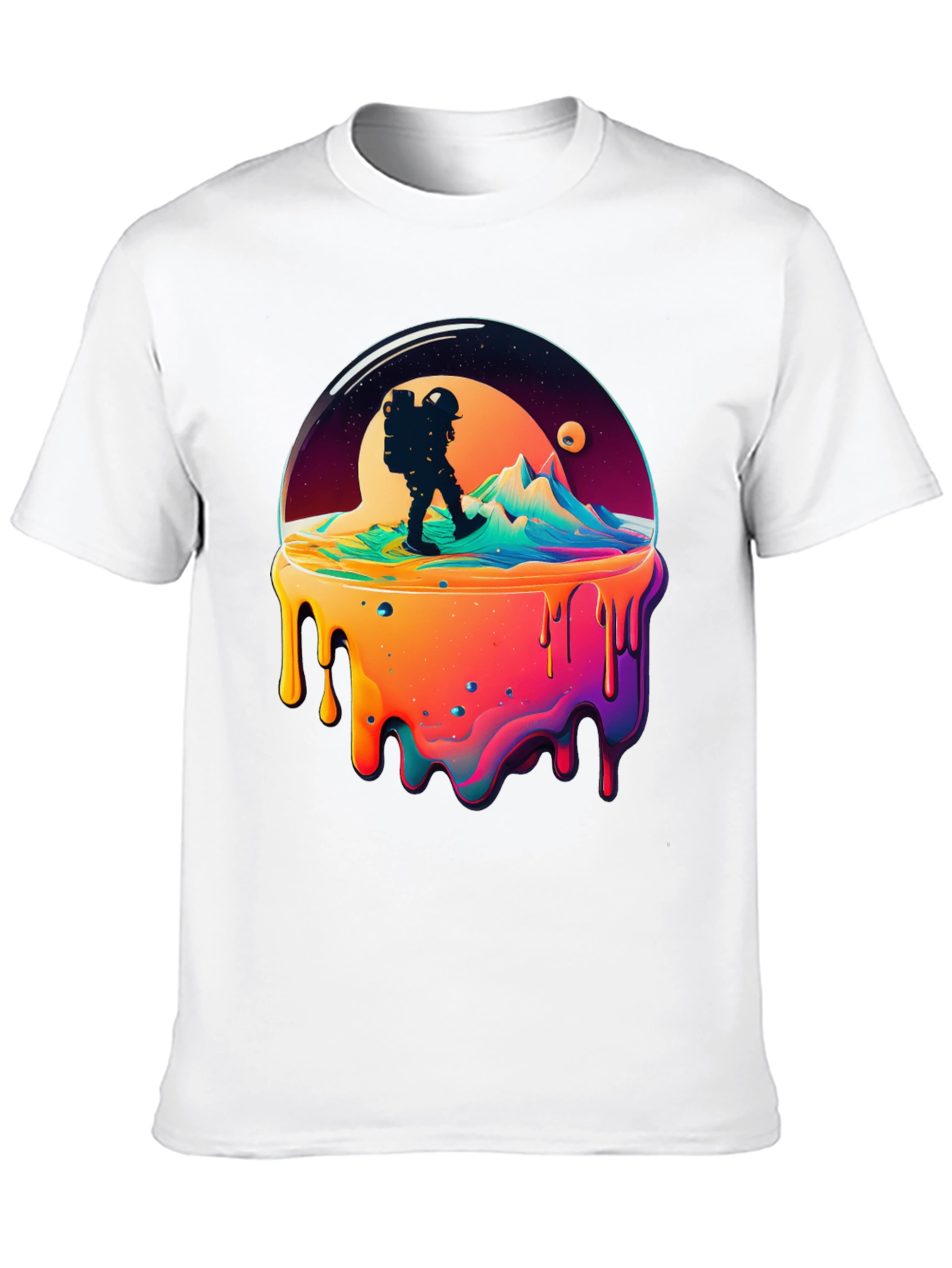 Astronaut Planet T-Shirt