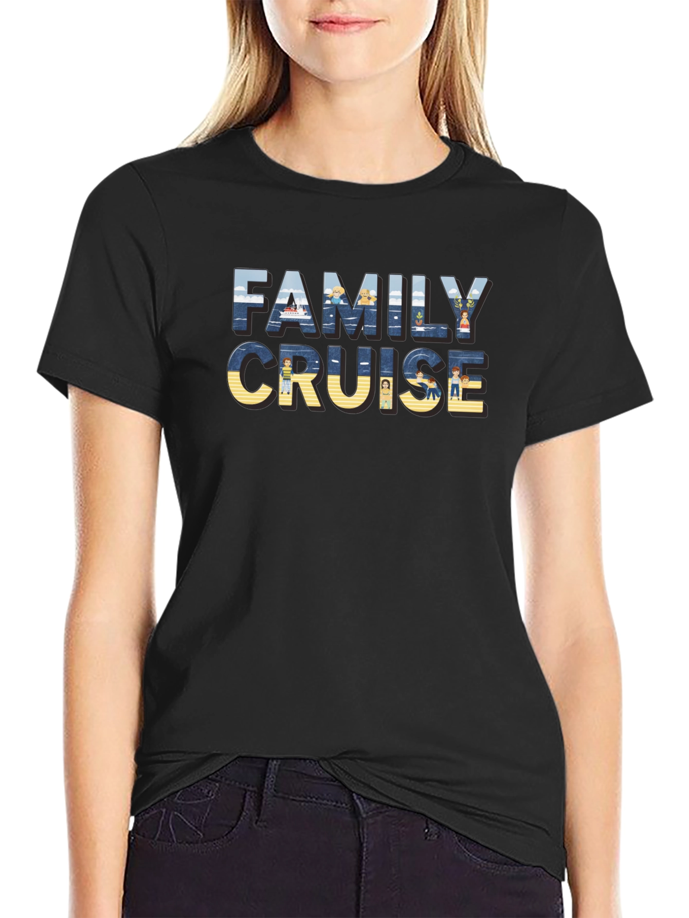 Family Cruise Graphic T-Shirt