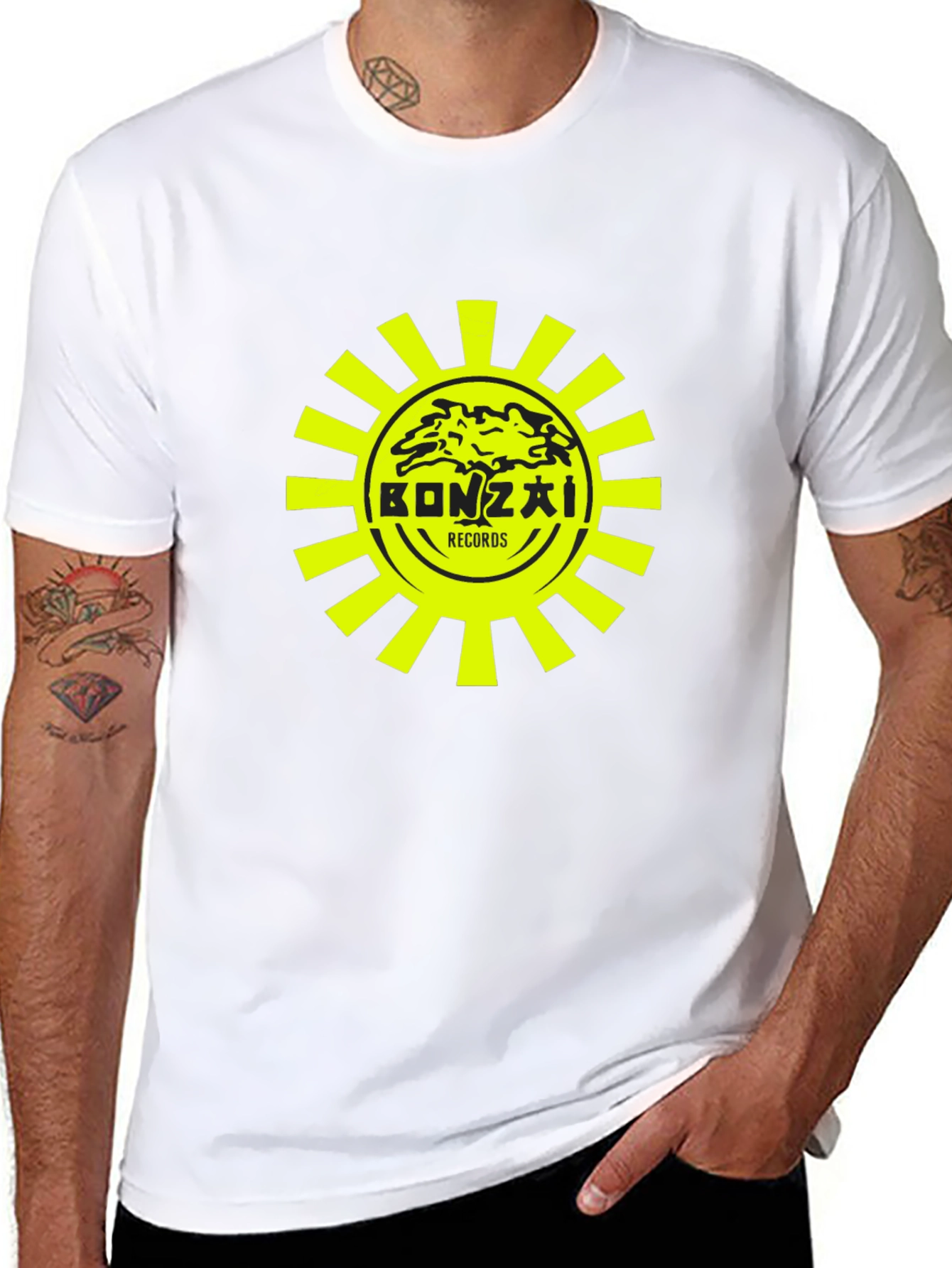 Bonzai Records Black T-Shirt