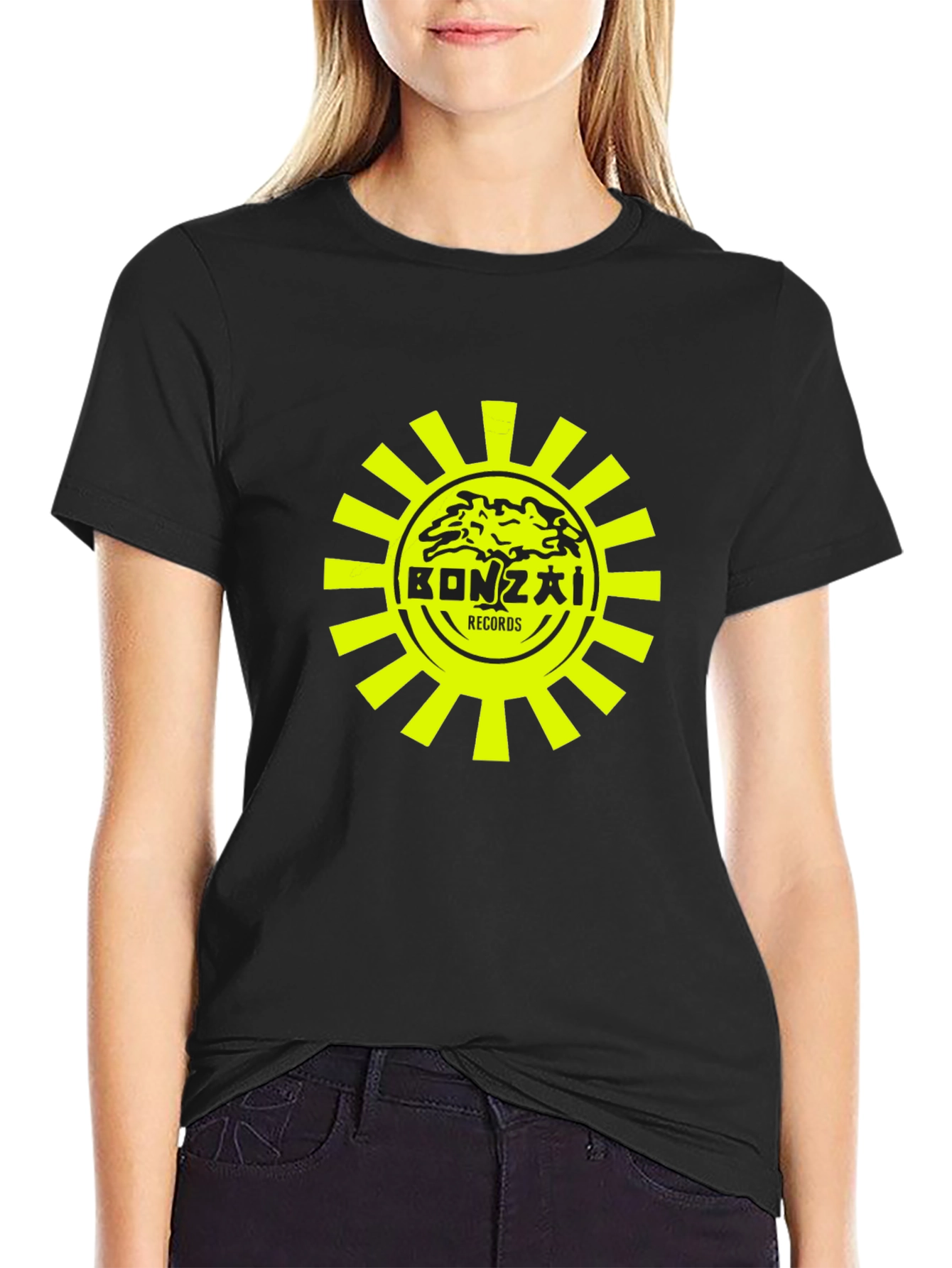 Bonzai Records Black T-Shirt