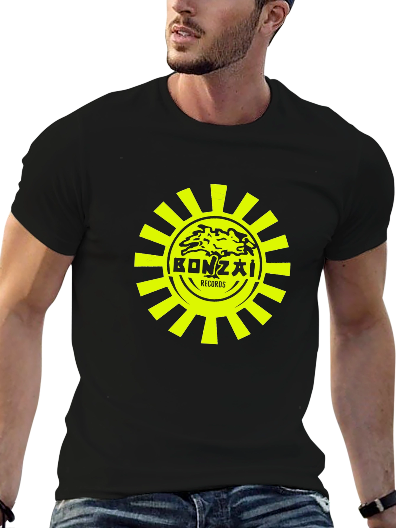 Bonzai Records Black T-Shirt
