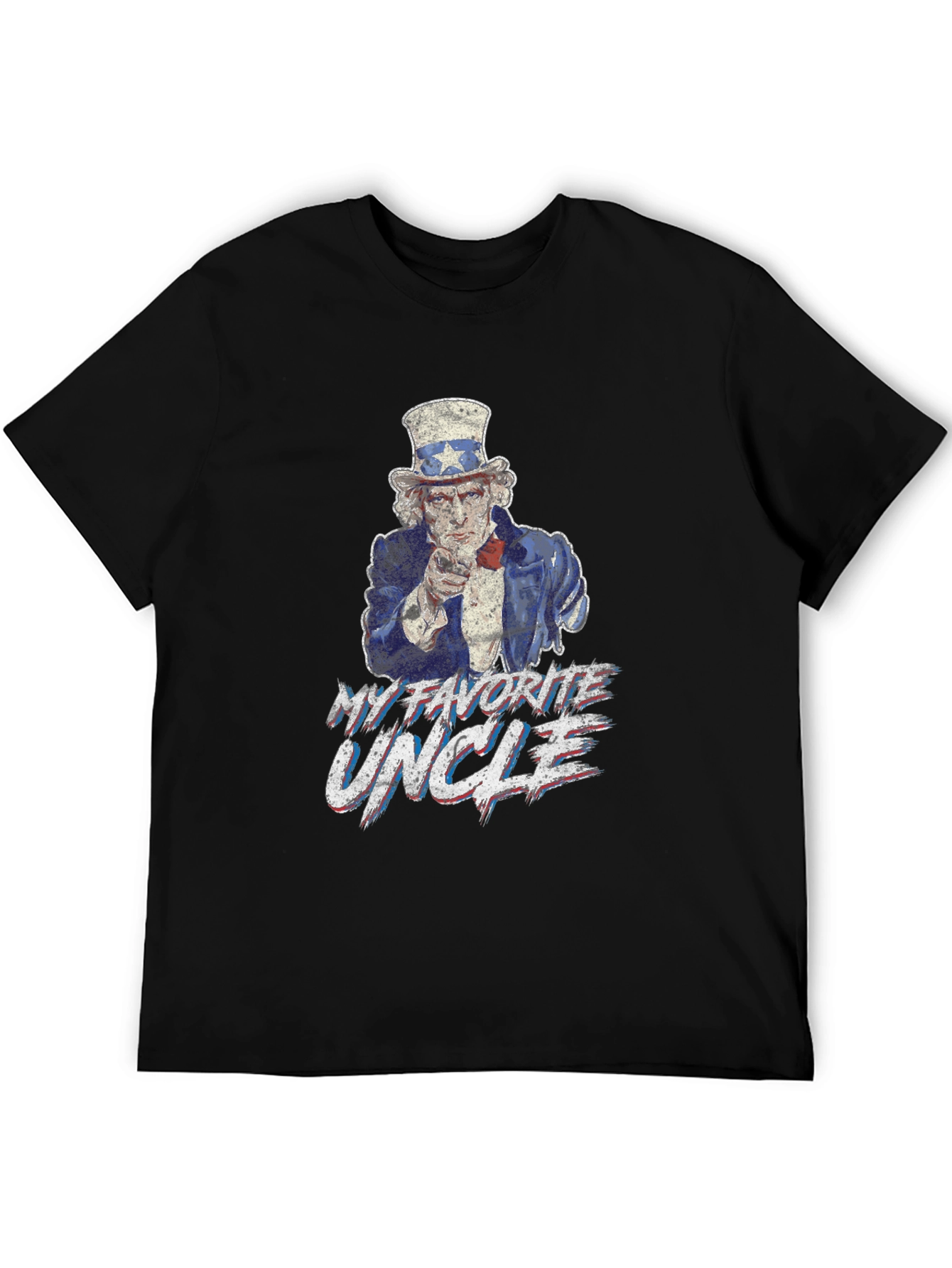 My Favorite Uncle Patriotic Graphic Tee