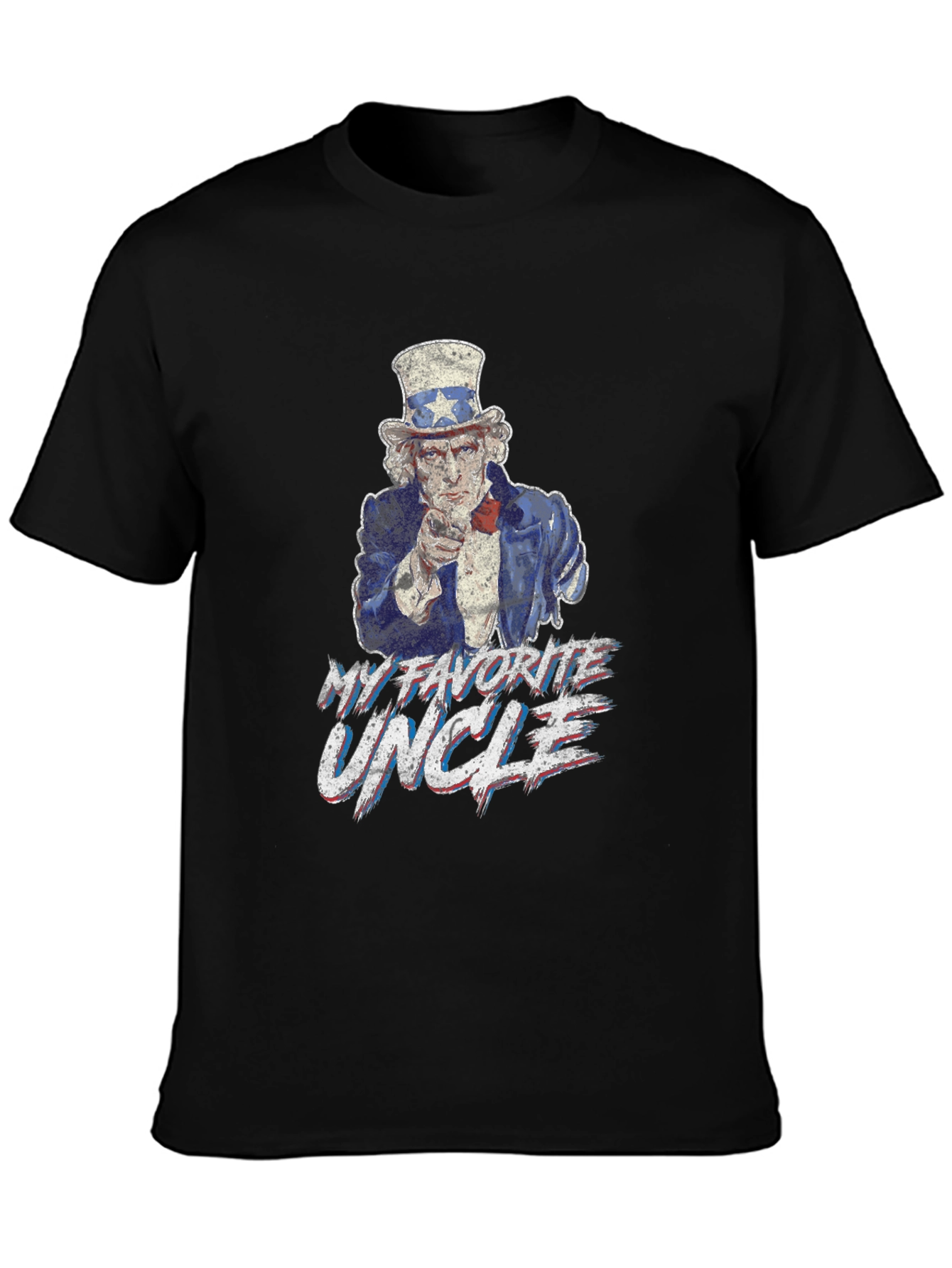 My Favorite Uncle Patriotic Graphic Tee