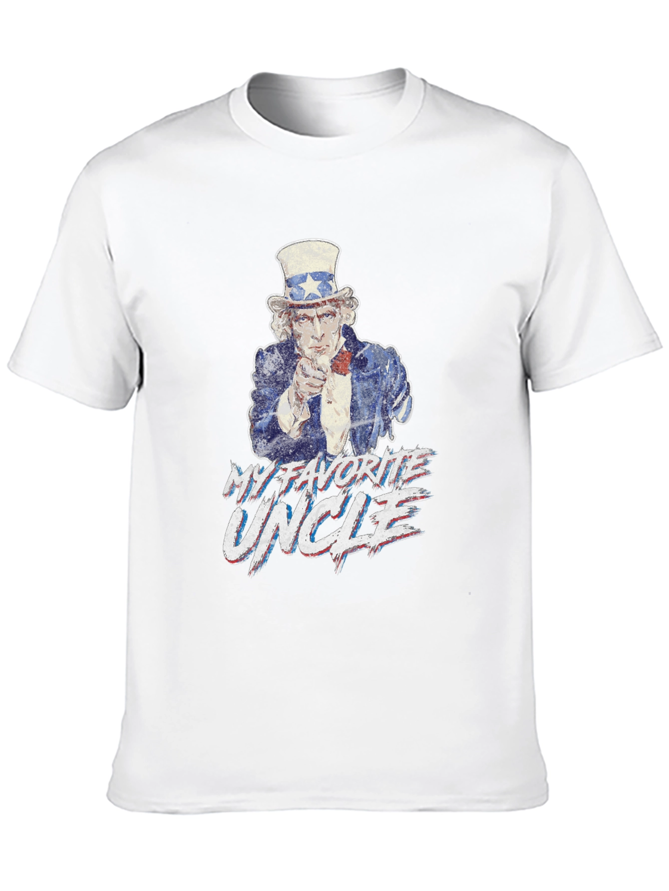 My Favorite Uncle Patriotic Graphic Tee
