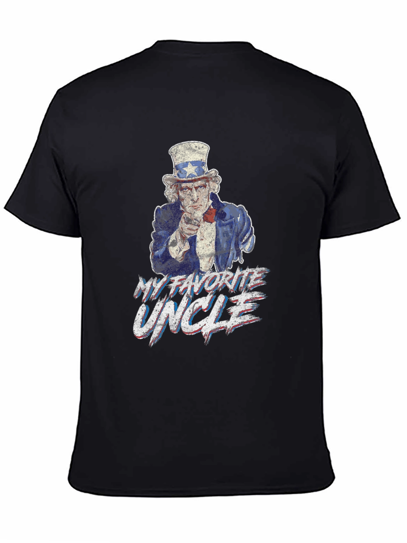My Favorite Uncle Patriotic Graphic Tee
