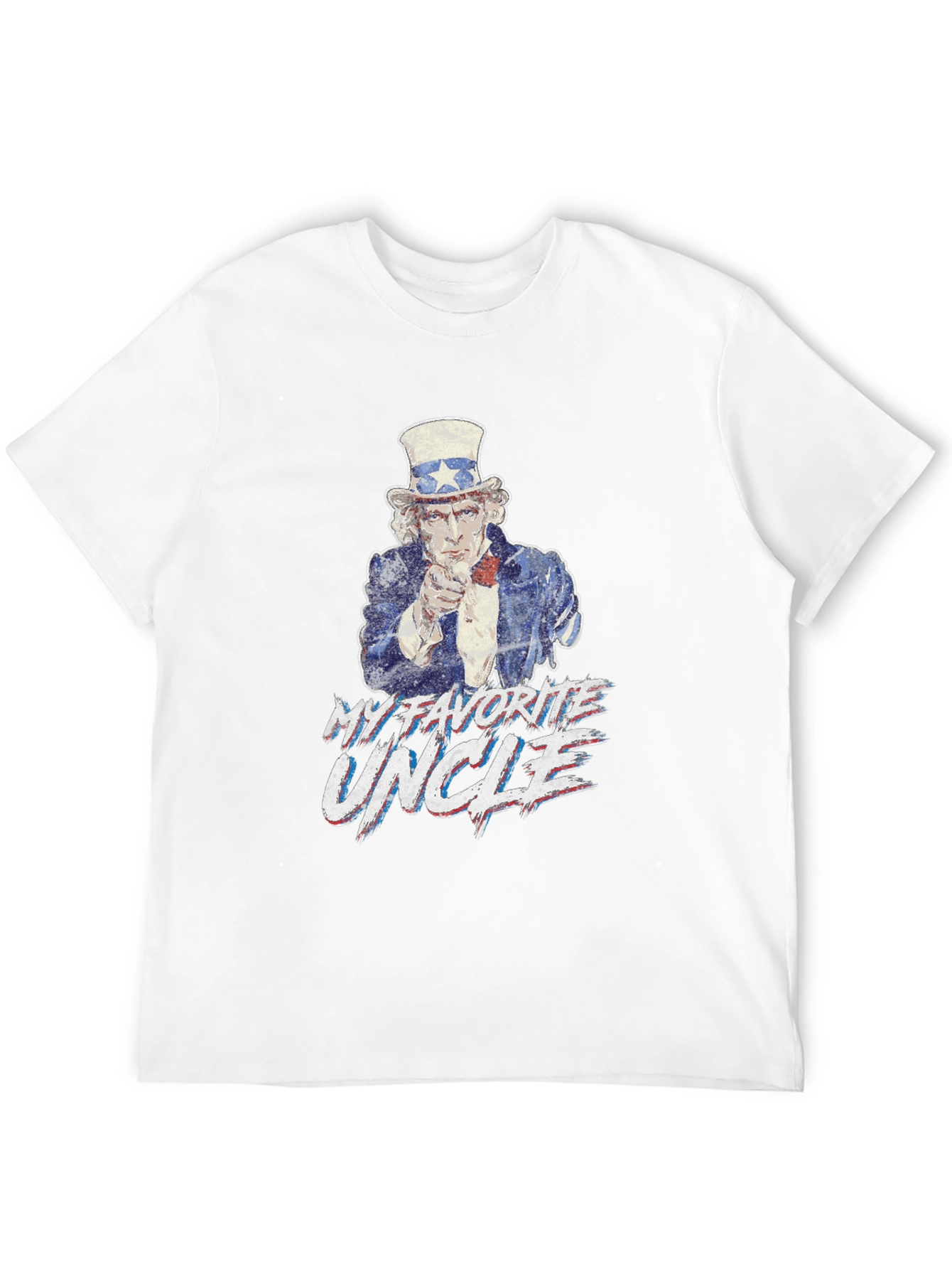 My Favorite Uncle Patriotic Graphic Tee
