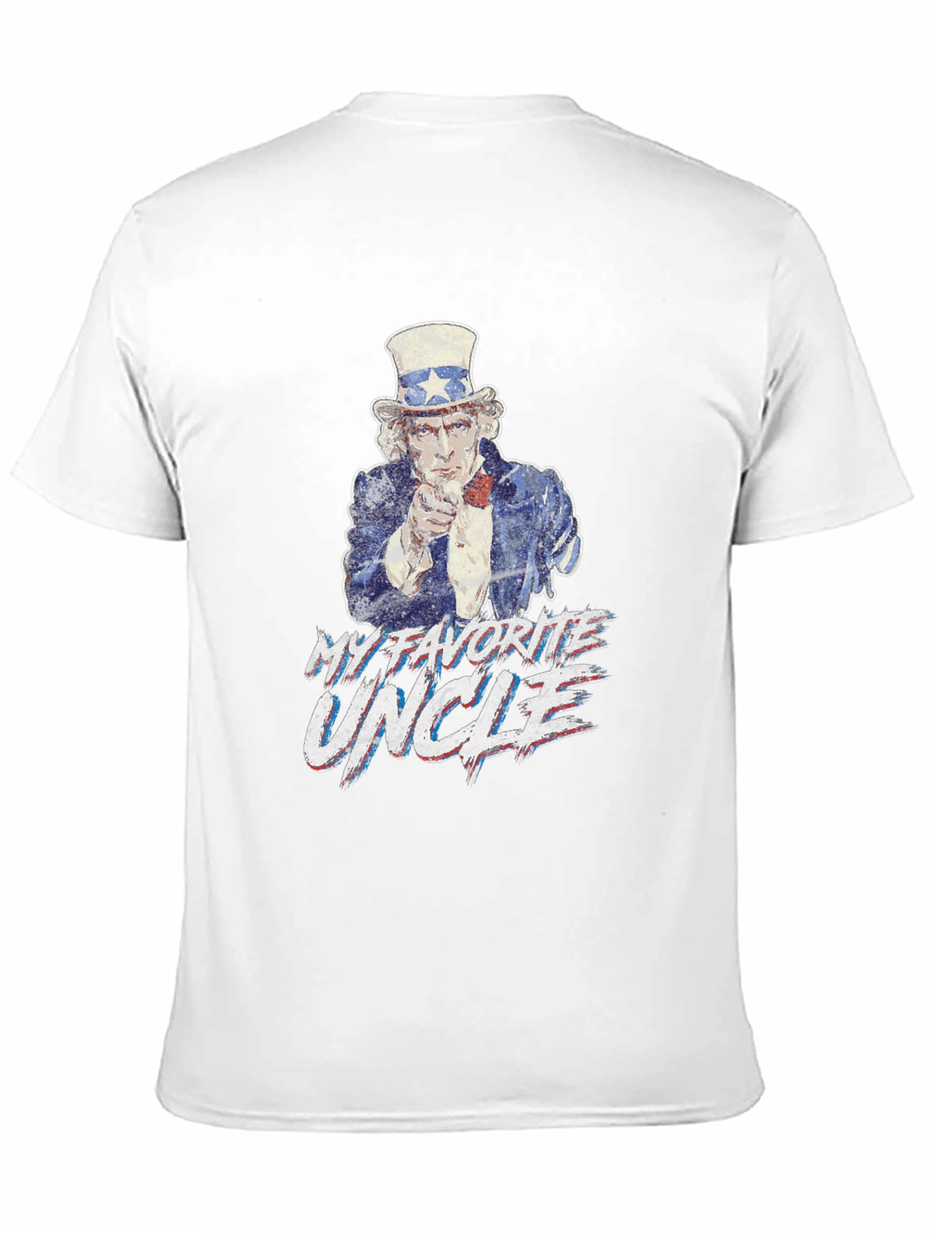 My Favorite Uncle Patriotic Graphic Tee