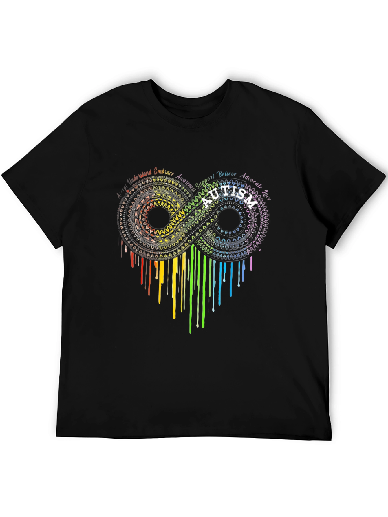 Autism Awareness Infinity Heart Graphic Tee