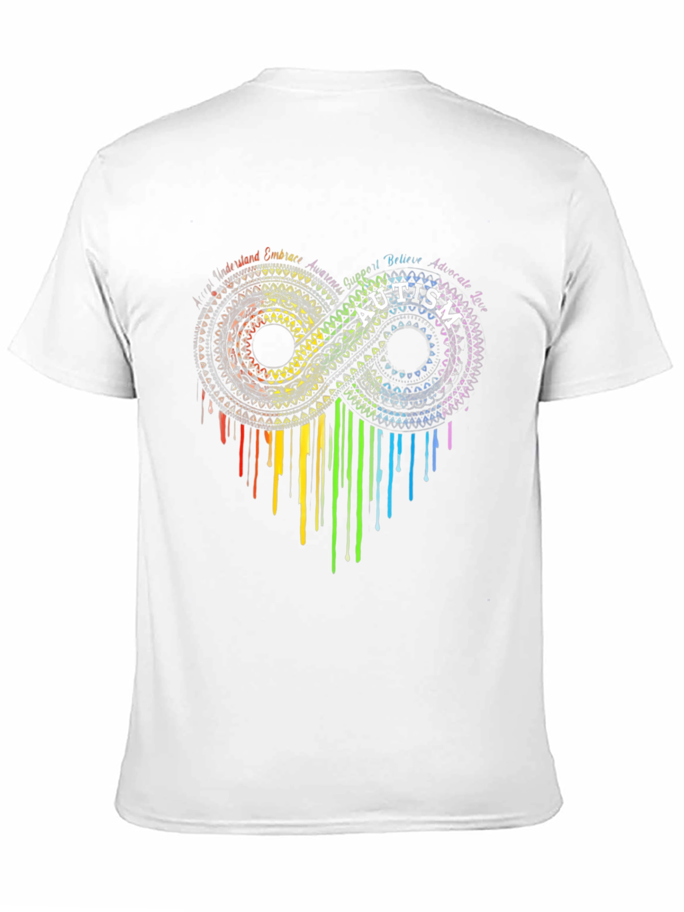 Autism Awareness Infinity Heart Graphic Tee