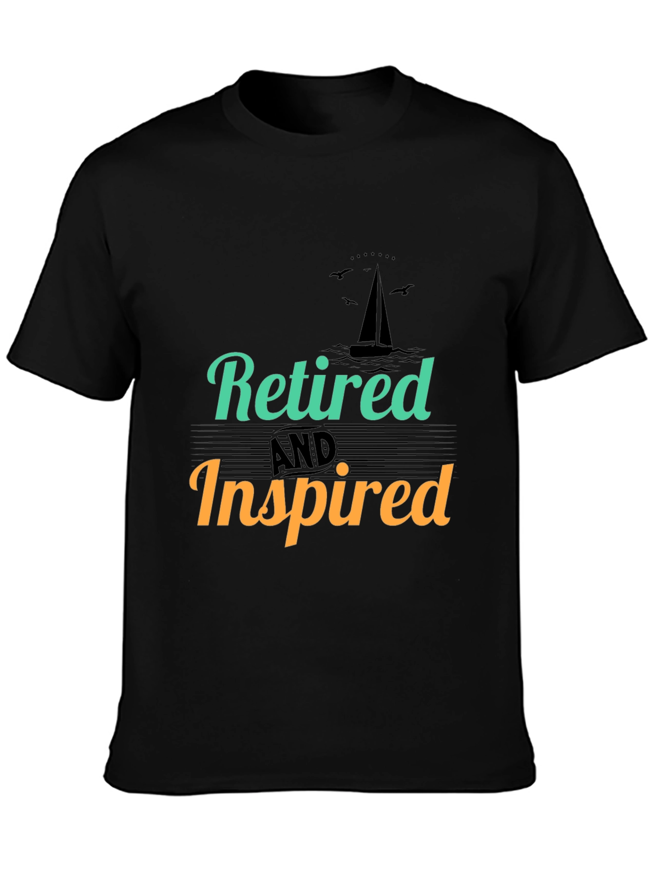 Retired and Inspired Graphic Tee