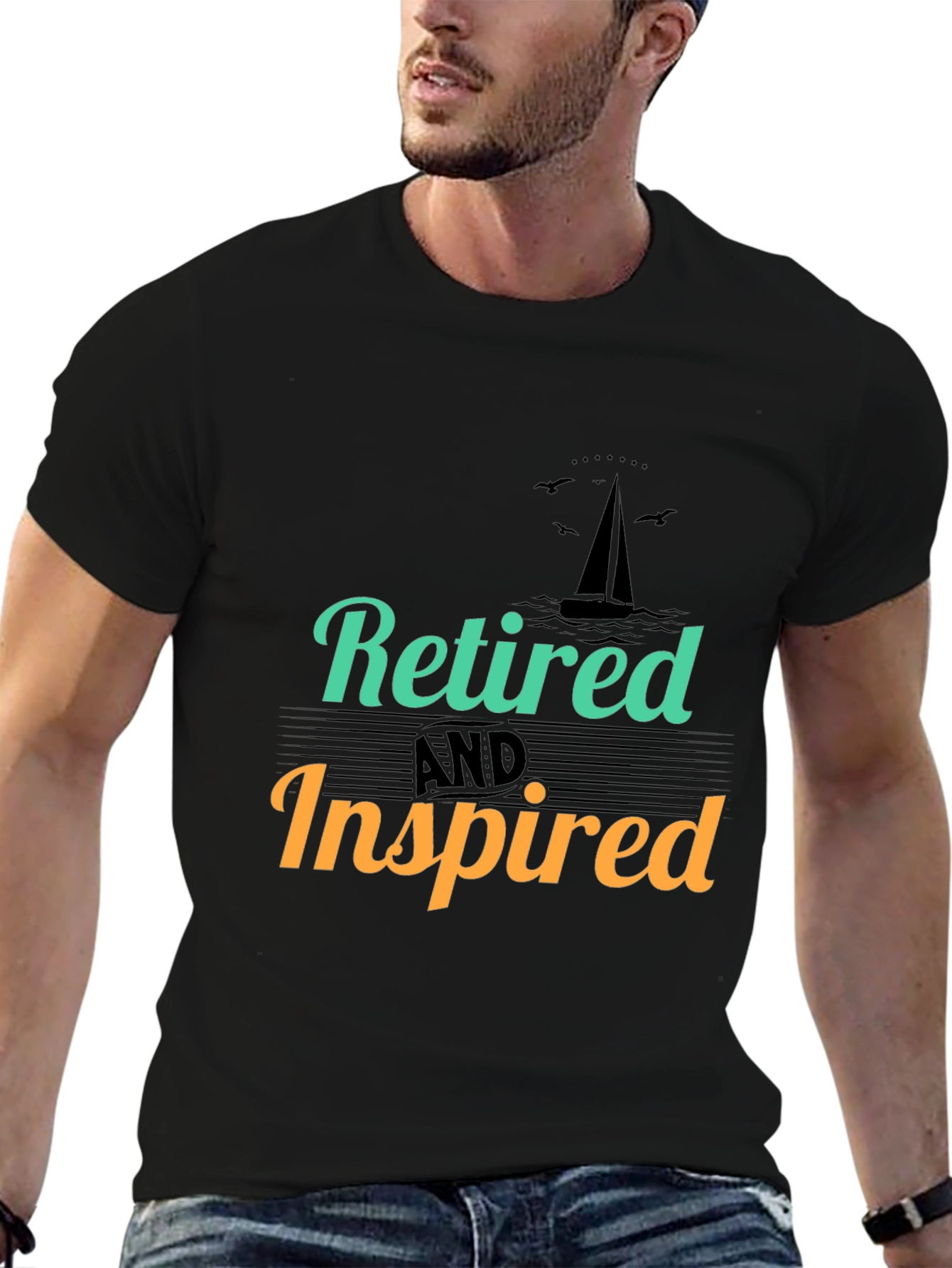 Retired and Inspired Graphic Tee