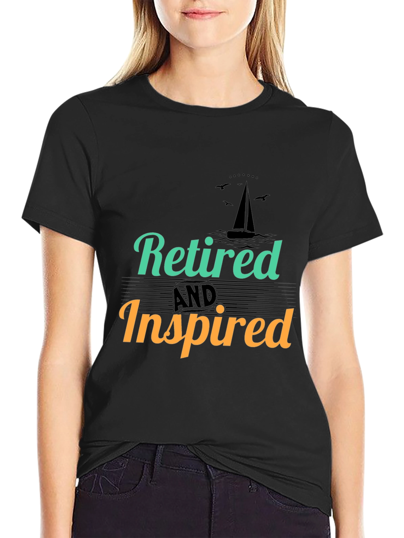 Retired and Inspired Graphic Tee