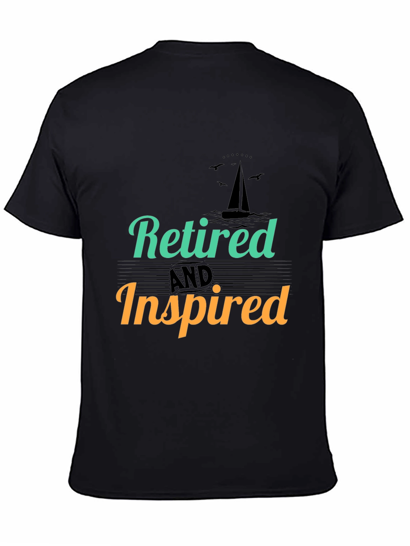 Retired and Inspired Graphic Tee
