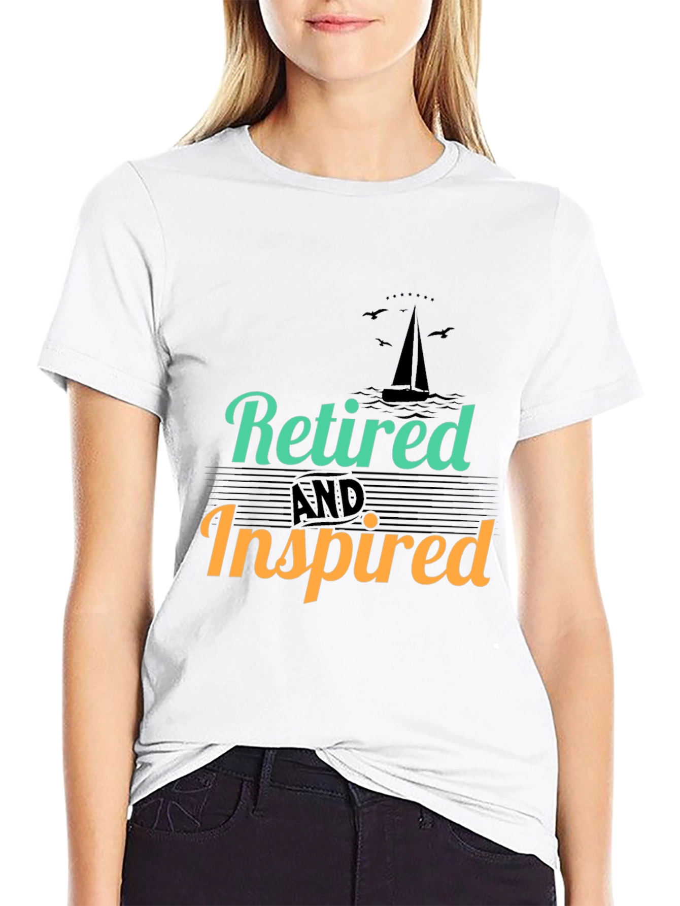 Retired and Inspired Graphic Tee